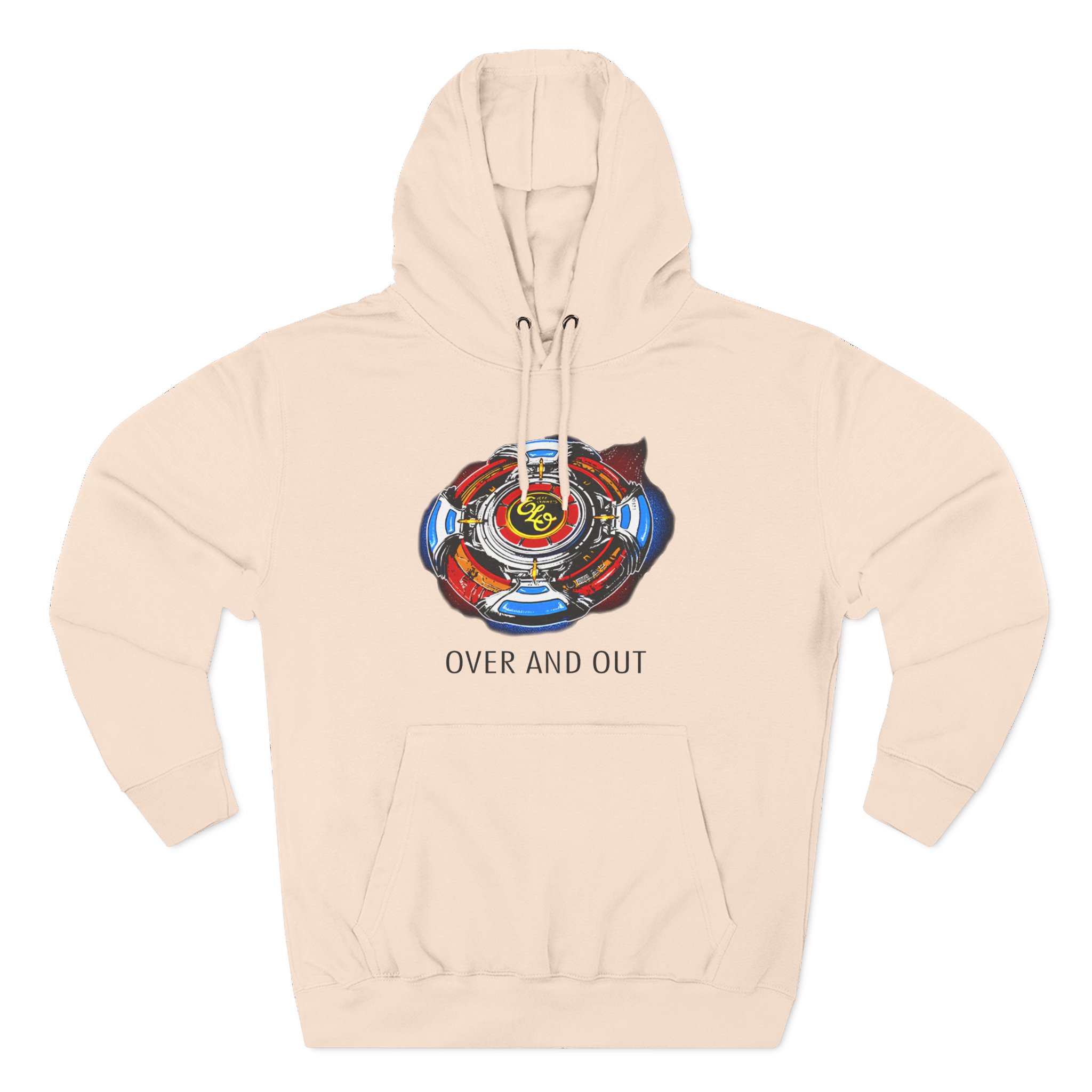 Elo Over and Out Spaceship Three-Panel Fleece Hoodie