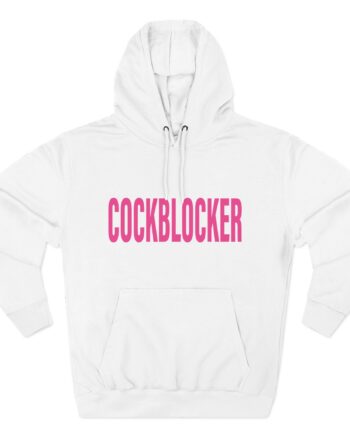 Kim Petras Cockblocker Three-Panel Fleece Hoodie