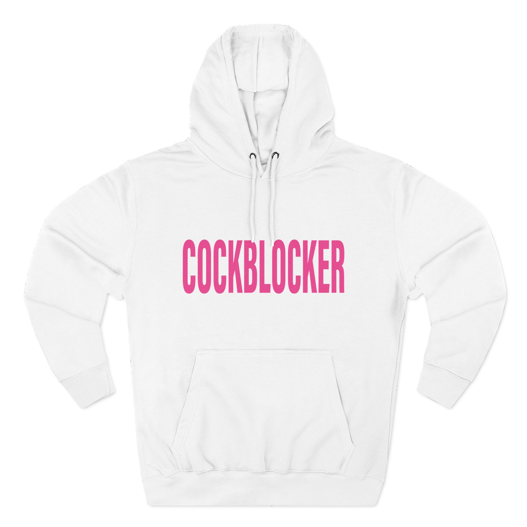 Kim Petras Cockblocker Three-Panel Fleece Hoodie