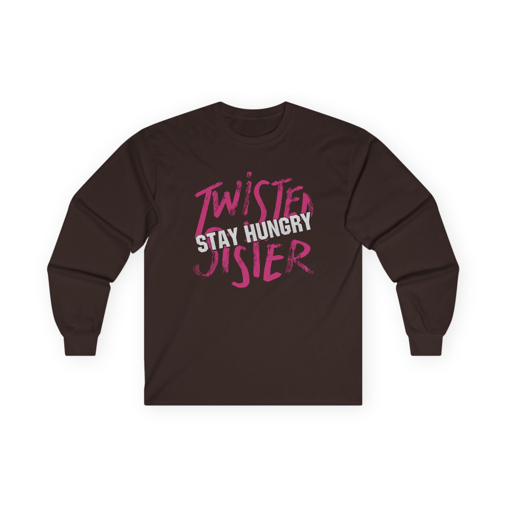 Distressed We're Not Gonna Take It Twisted Sister Unisex Ultra Cotton Long Sleeve Tee