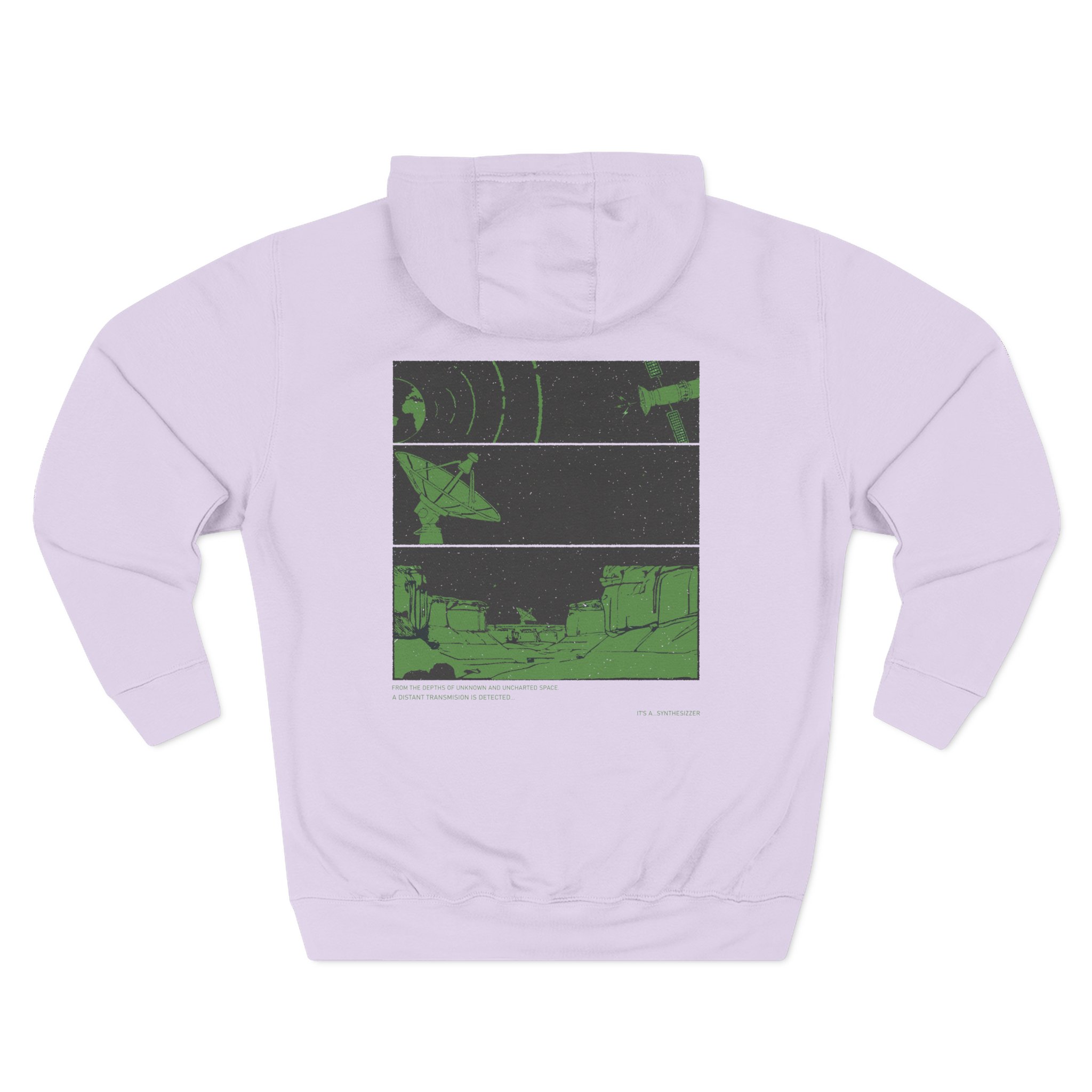 Owl City Signs of Life Three-Panel Fleece Hoodie