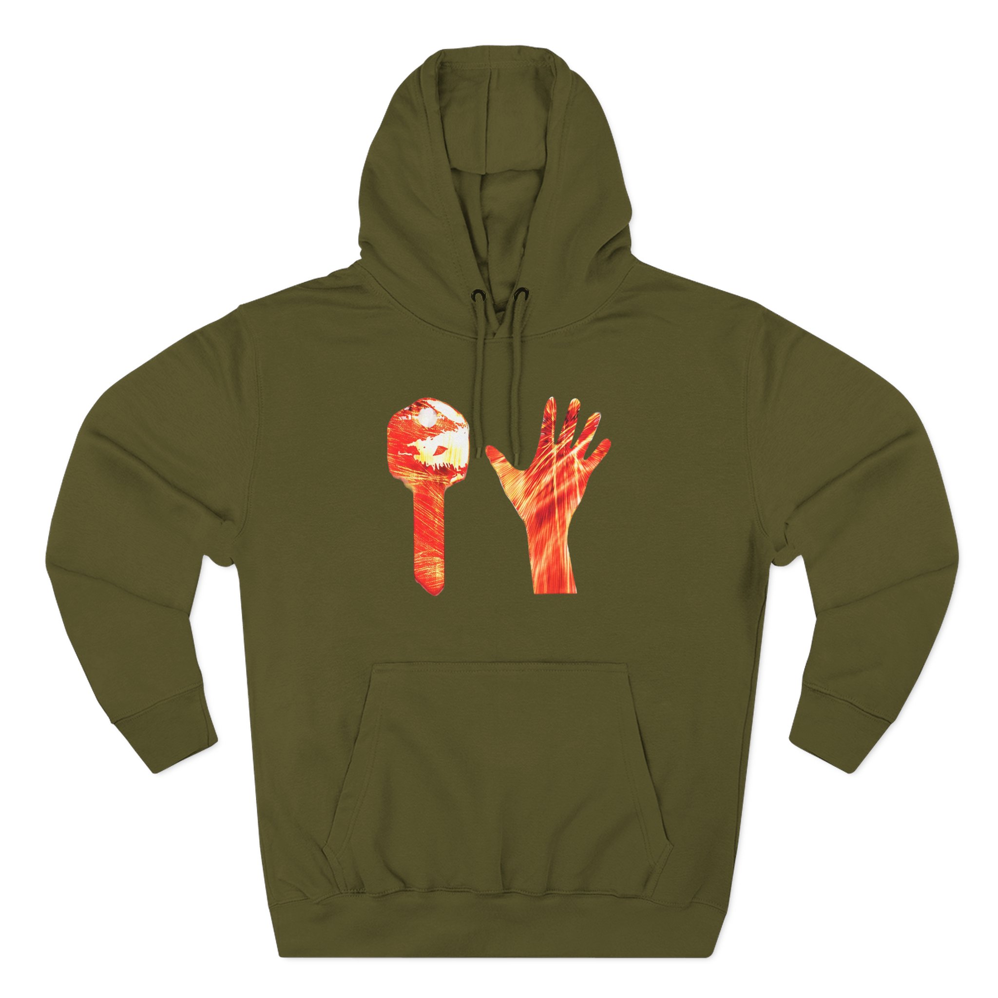 Lucki Red Key Three-Panel Fleece Hoodie