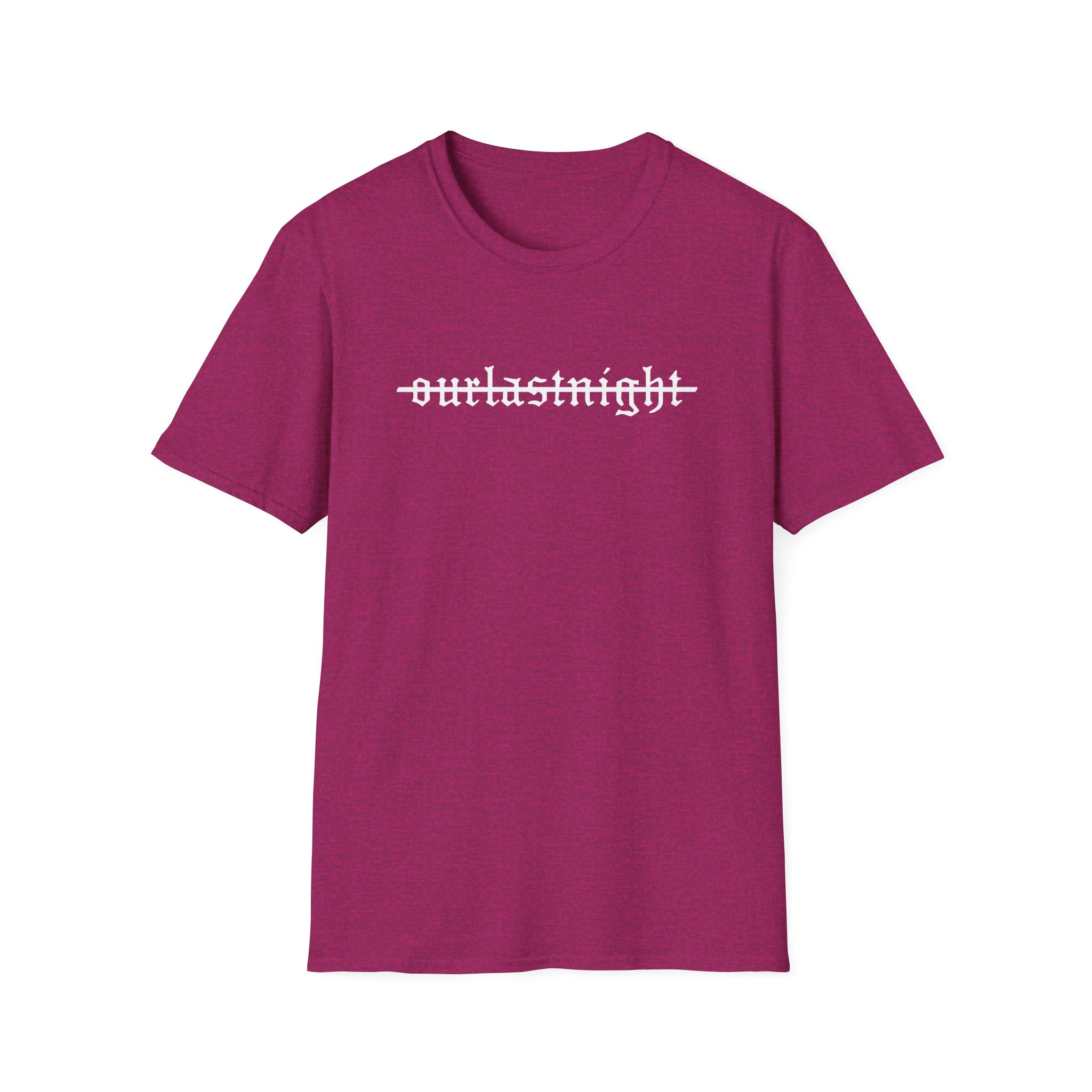 Our Last Night Logo Embroidery Unisex Softstyle T-Shirt