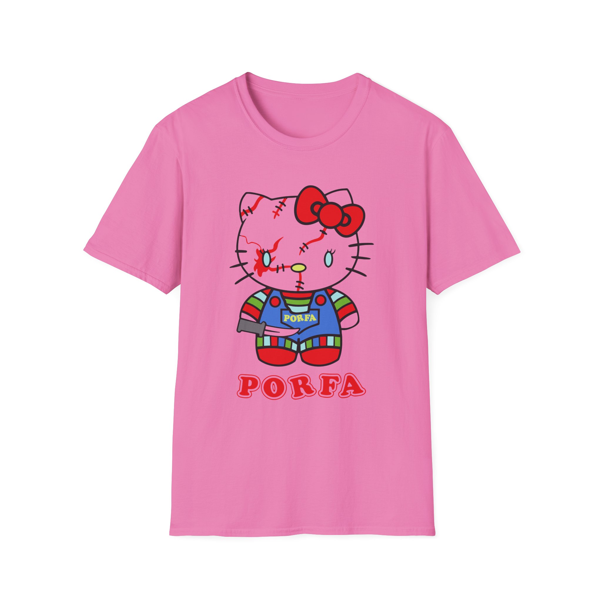 Porfa Hello Kitty Halloween Unisex Softstyle T-Shirt