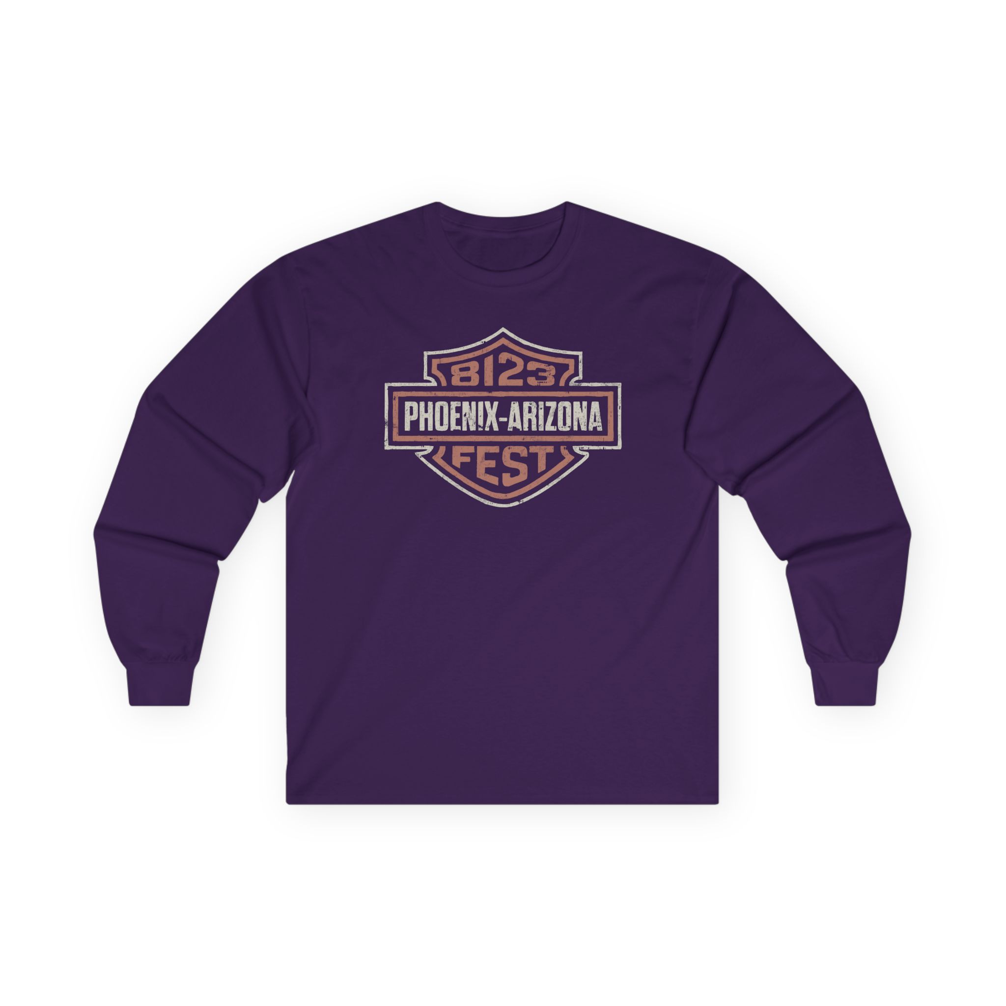 The Maine 8123 Fest Moto Unisex Ultra Cotton Long Sleeve Tee