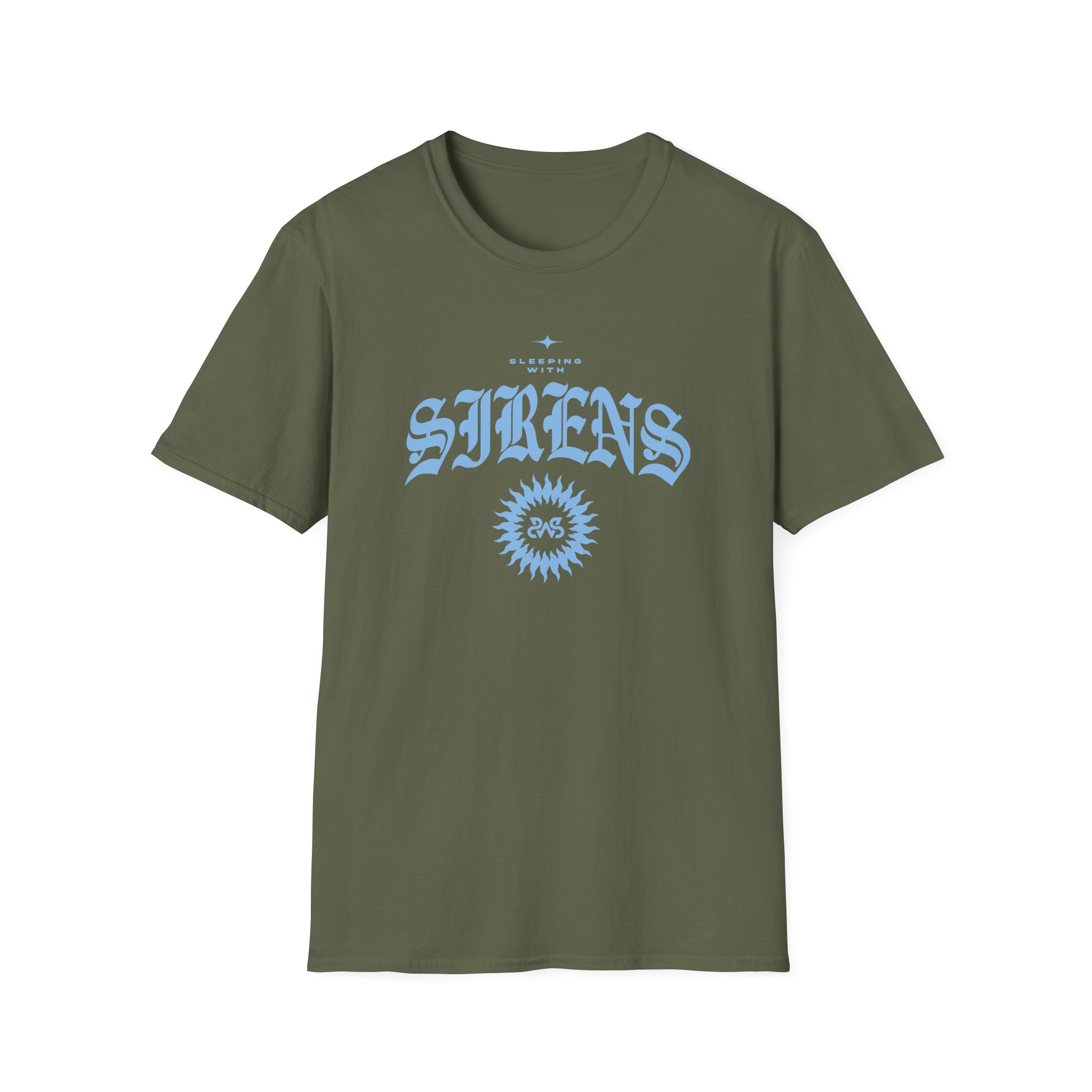 Sleeping With Sirens Barbed Wire Unisex Softstyle T-Shirt