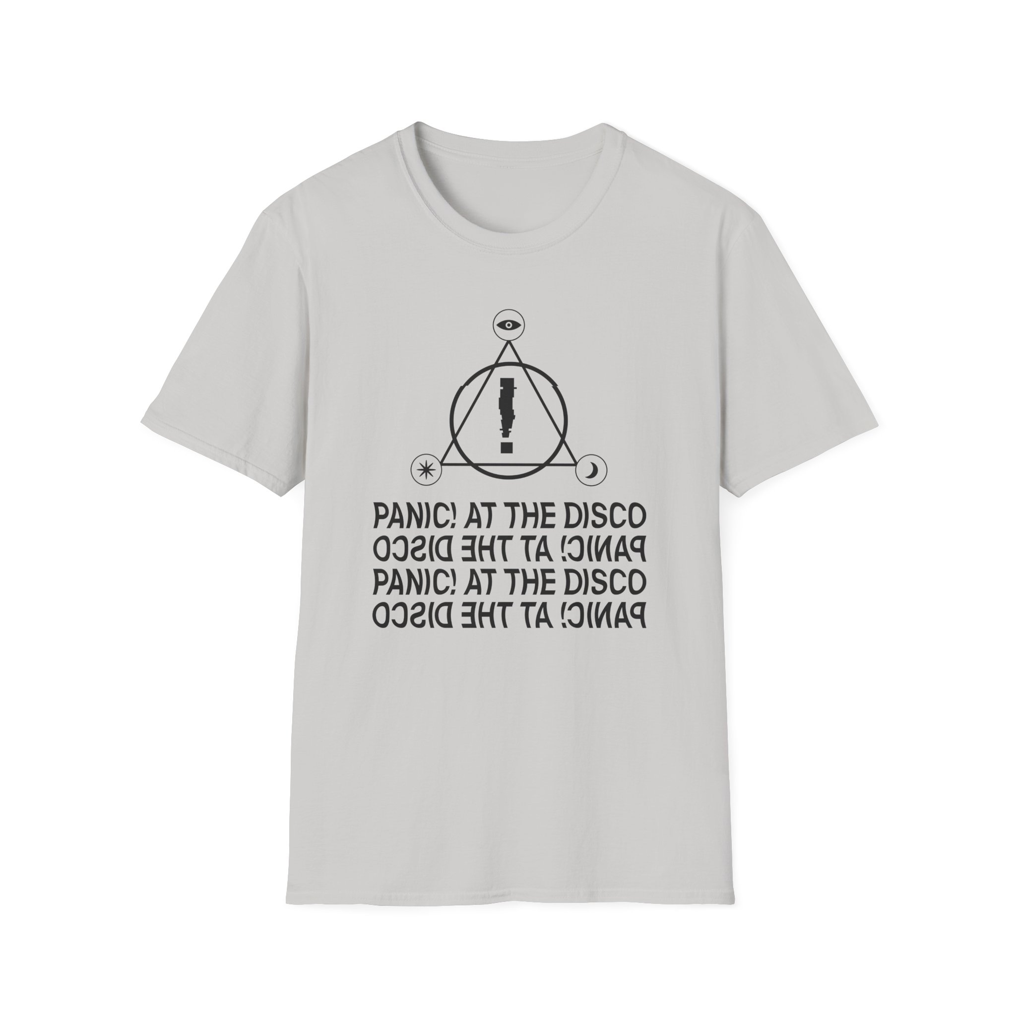 Panic at the Disco Stacked Wave Logo Unisex Softstyle T-Shirt
