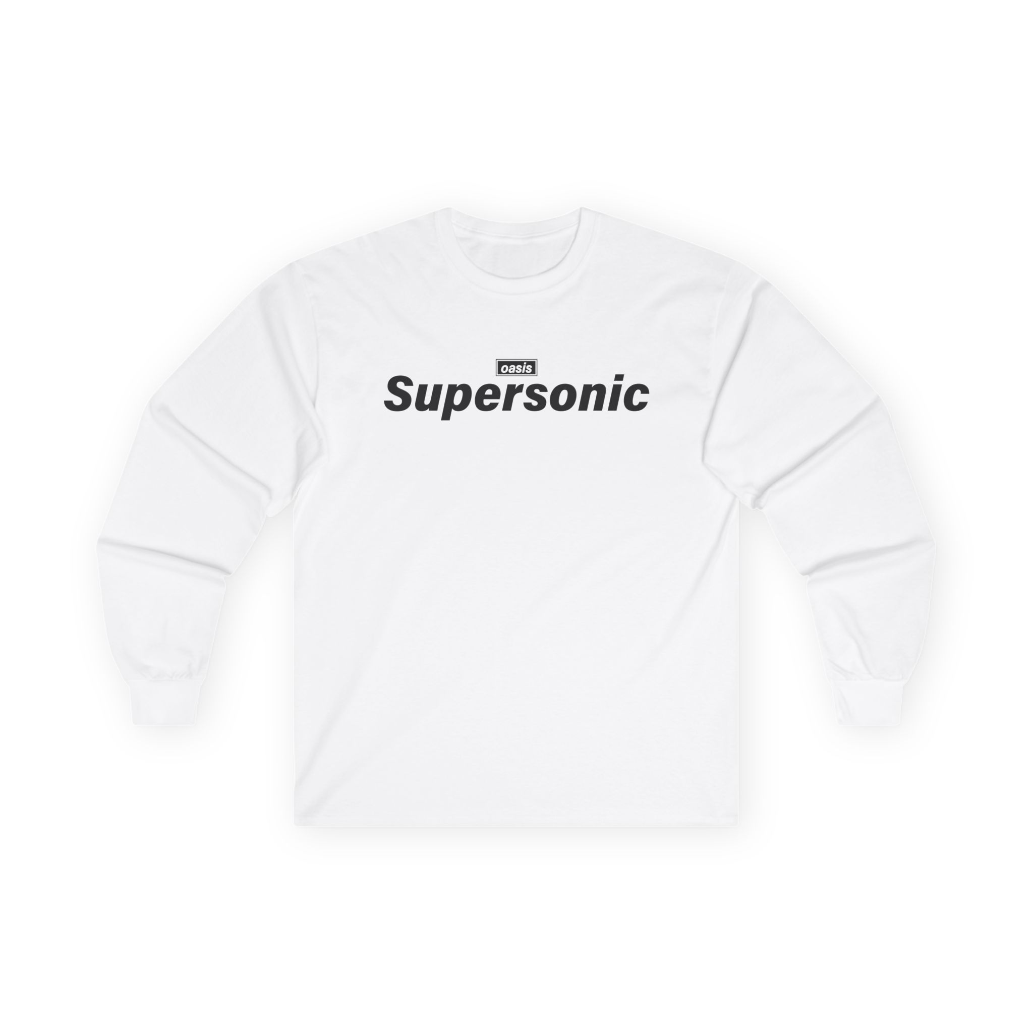Oasis Supersonic Unisex Ultra Cotton Long Sleeve Tee