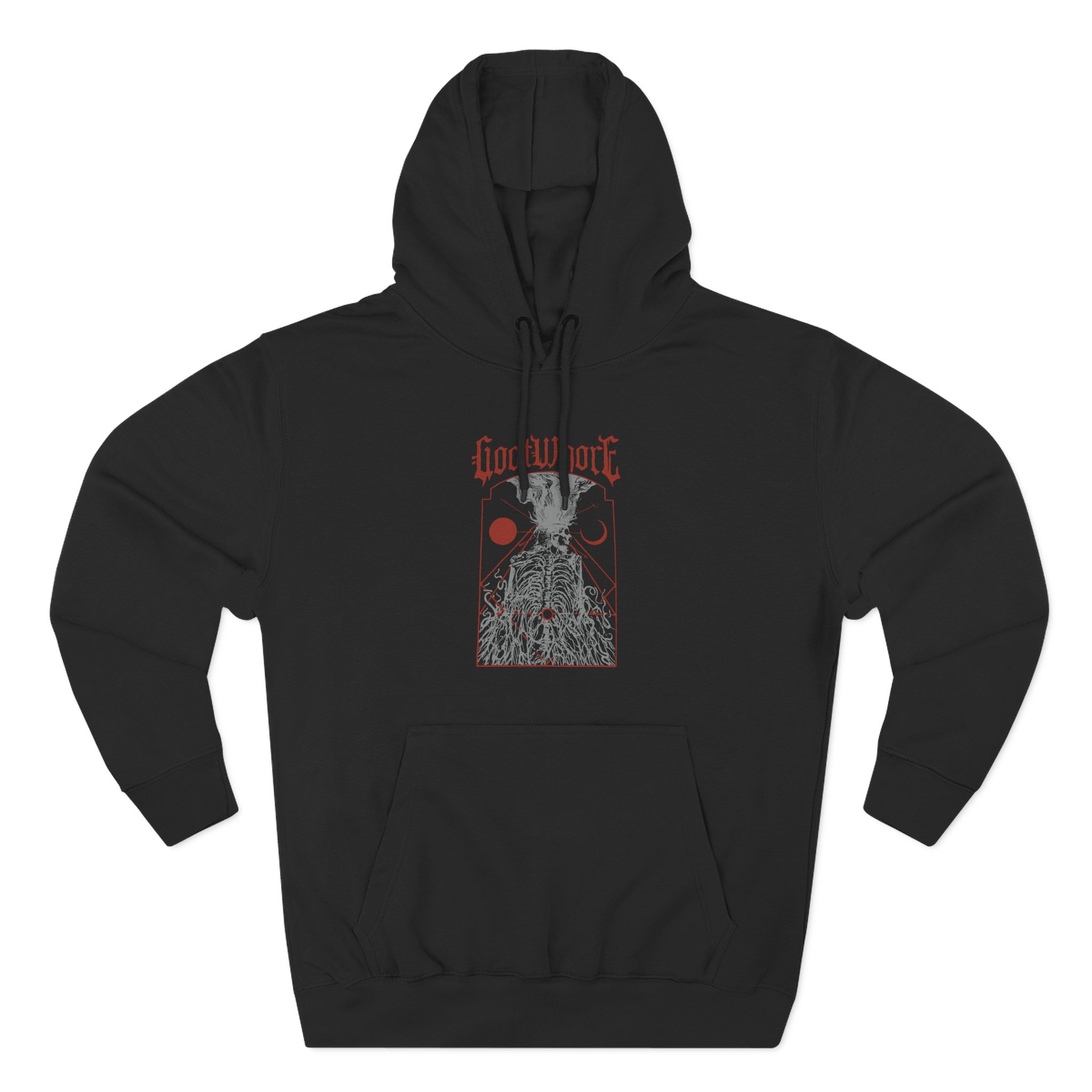 Goatwhore Red Fire Three-Panel Fleece Hoodie