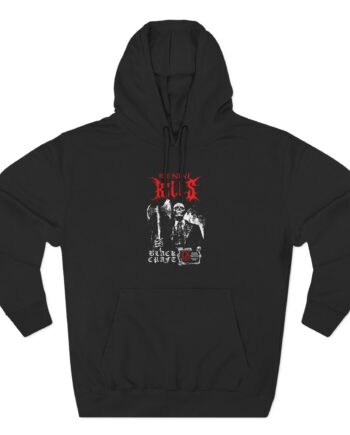 Ice Nine Kills Ink Skeleton Corpses Three-Panel Fleece Hoodie