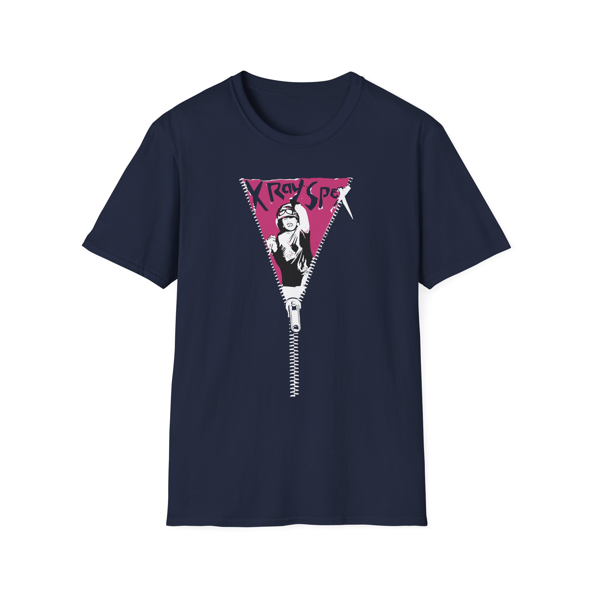 X-ray Spex Zipper Unisex Softstyle T-Shirt