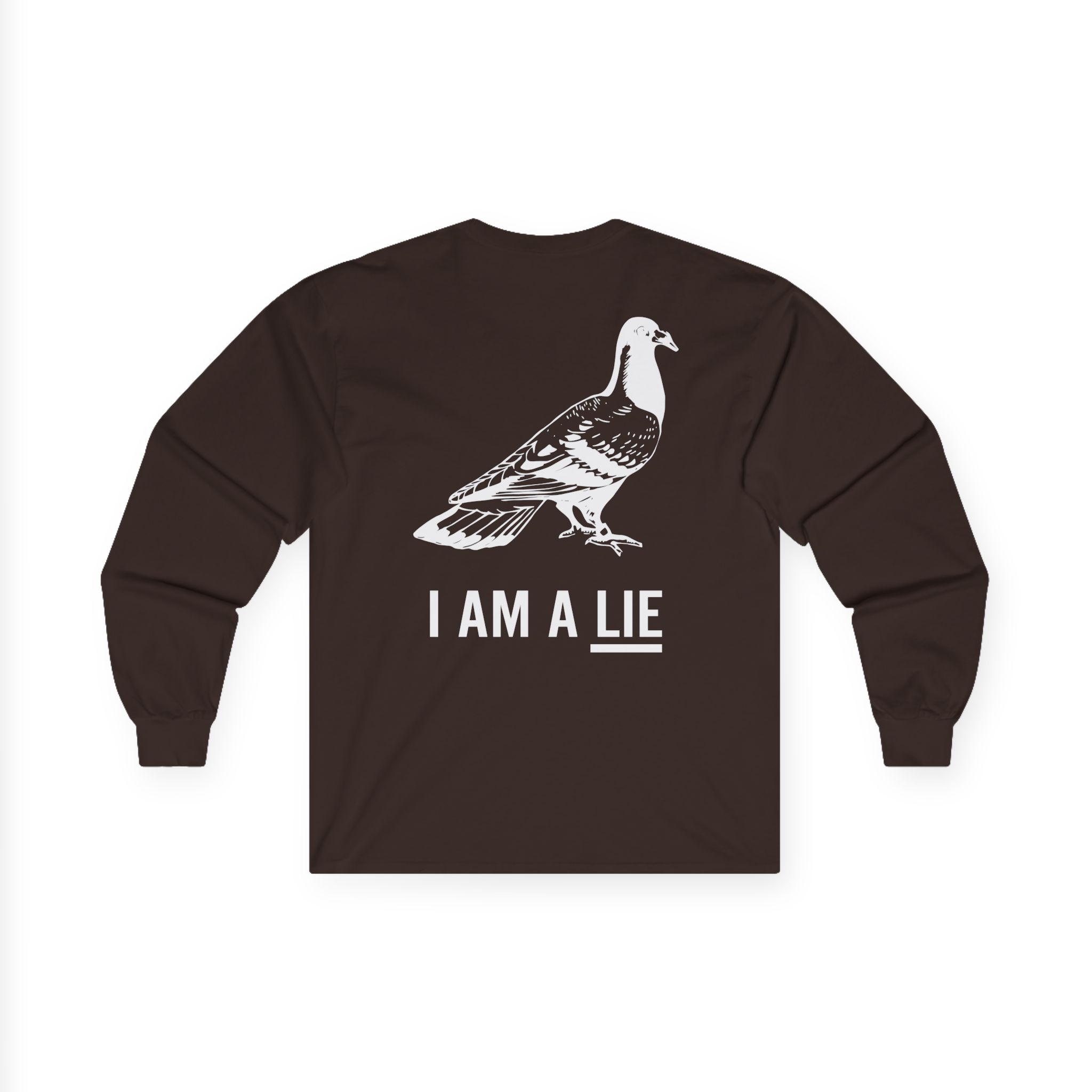 Birds Arent Real I am a Lie Unisex Ultra Cotton Long Sleeve Tee