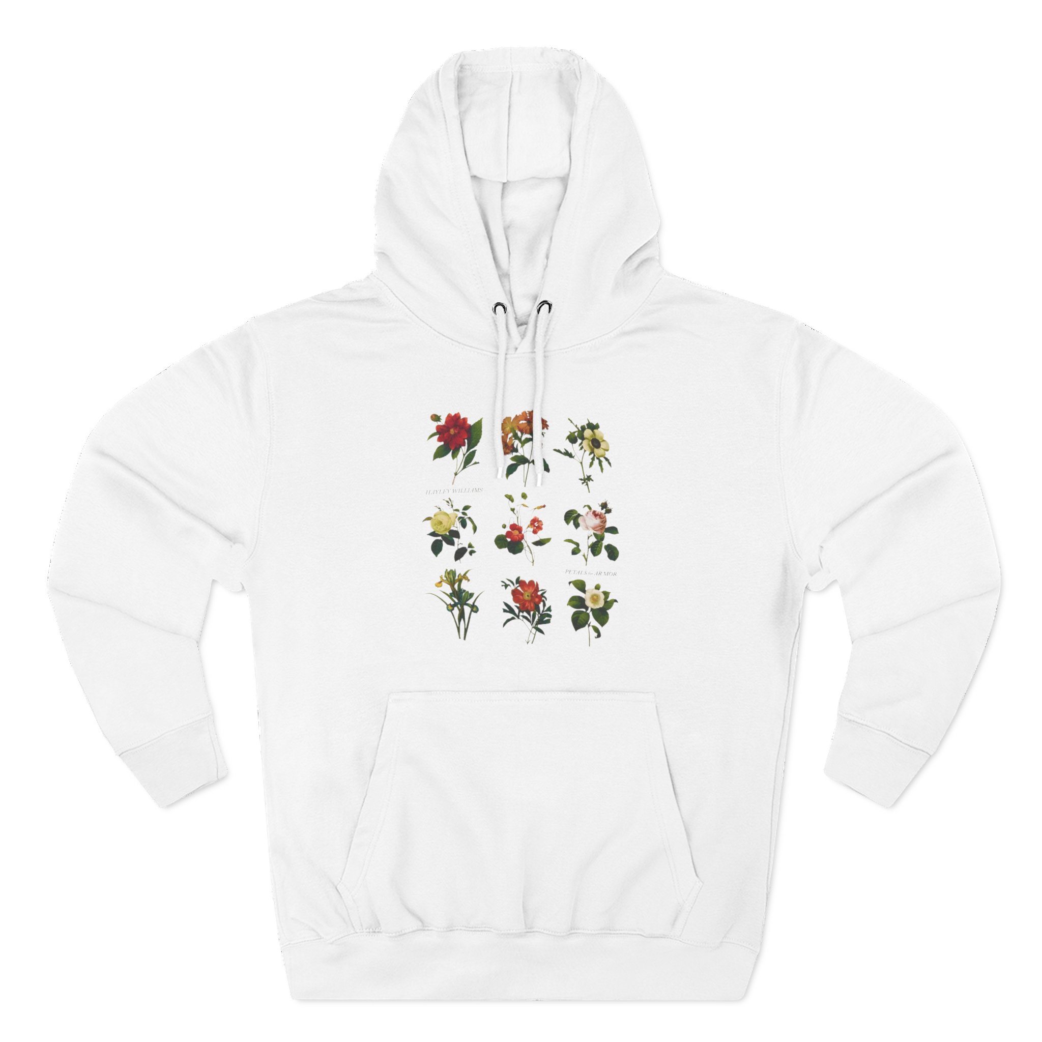 Hayley Williams Petals for Armor Floral Girls Three-Panel Fleece Hoodie