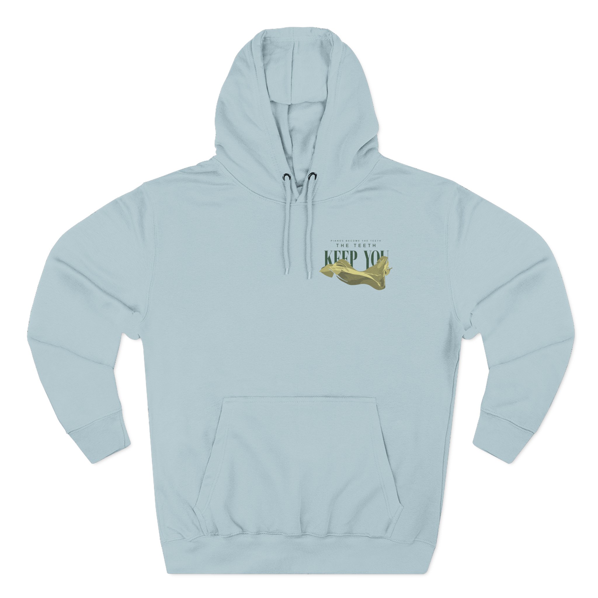 Pianos Become the Teeth Keep You Drape Three-Panel Fleece Hoodie