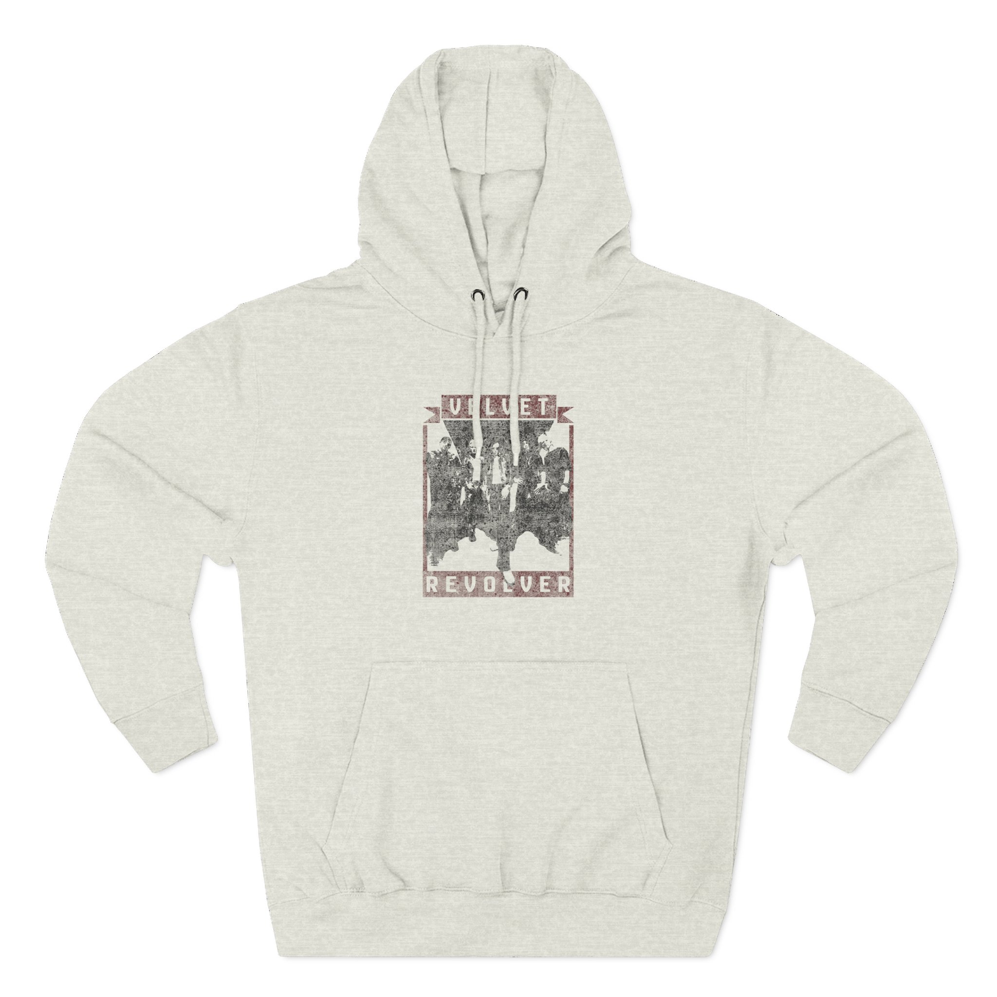Velvet Revolver Portrait Three-Panel Fleece Hoodie