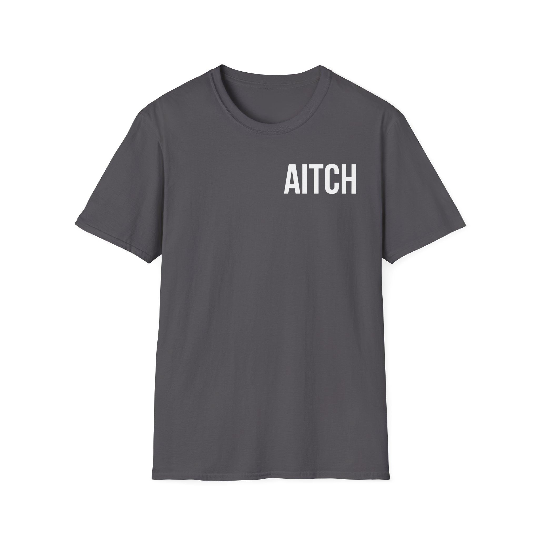 Aitch Pocket Logo Unisex Softstyle T-Shirt
