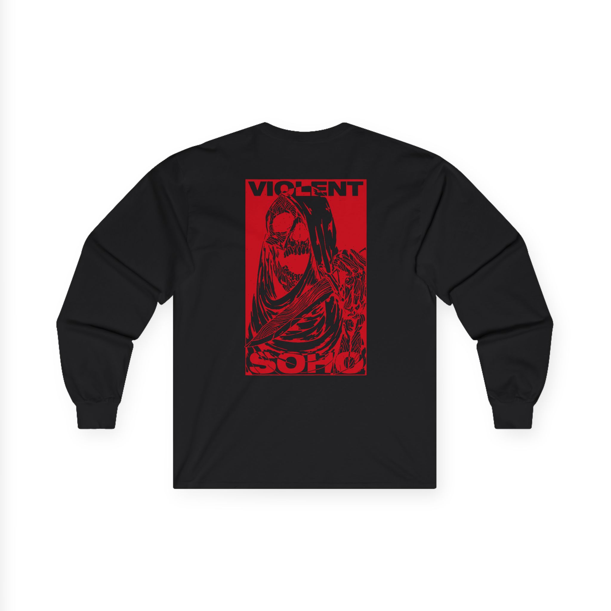 Violent Soho Skull Unisex Ultra Cotton Long Sleeve Tee