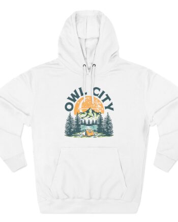Owl City Camp Owl City Ringer Three-Panel Fleece Hoodie