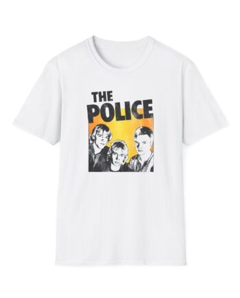 The Police Outlandos Bootleg 1980 Ragla Unisex Softstyle T-Shirt