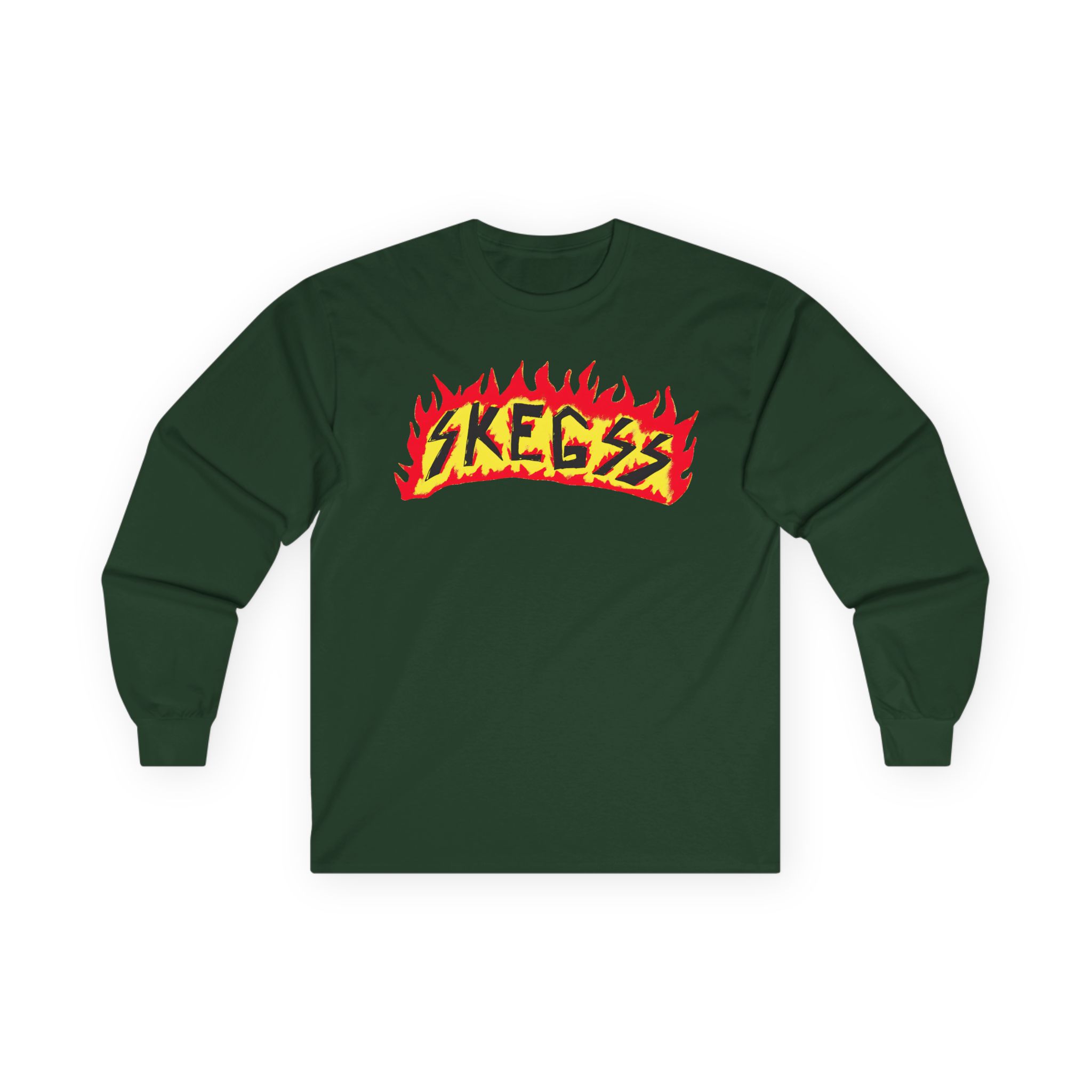 Skegss Flame Logo Unisex Ultra Cotton Long Sleeve Tee