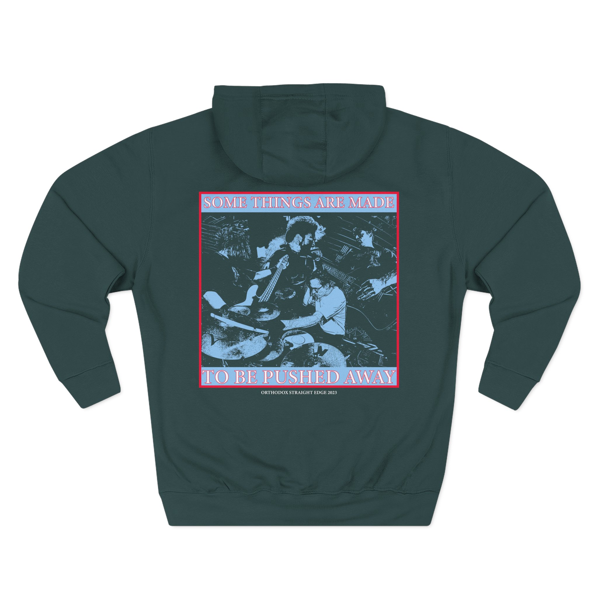 Orthodox Box Logo Three-Panel Fleece Hoodie