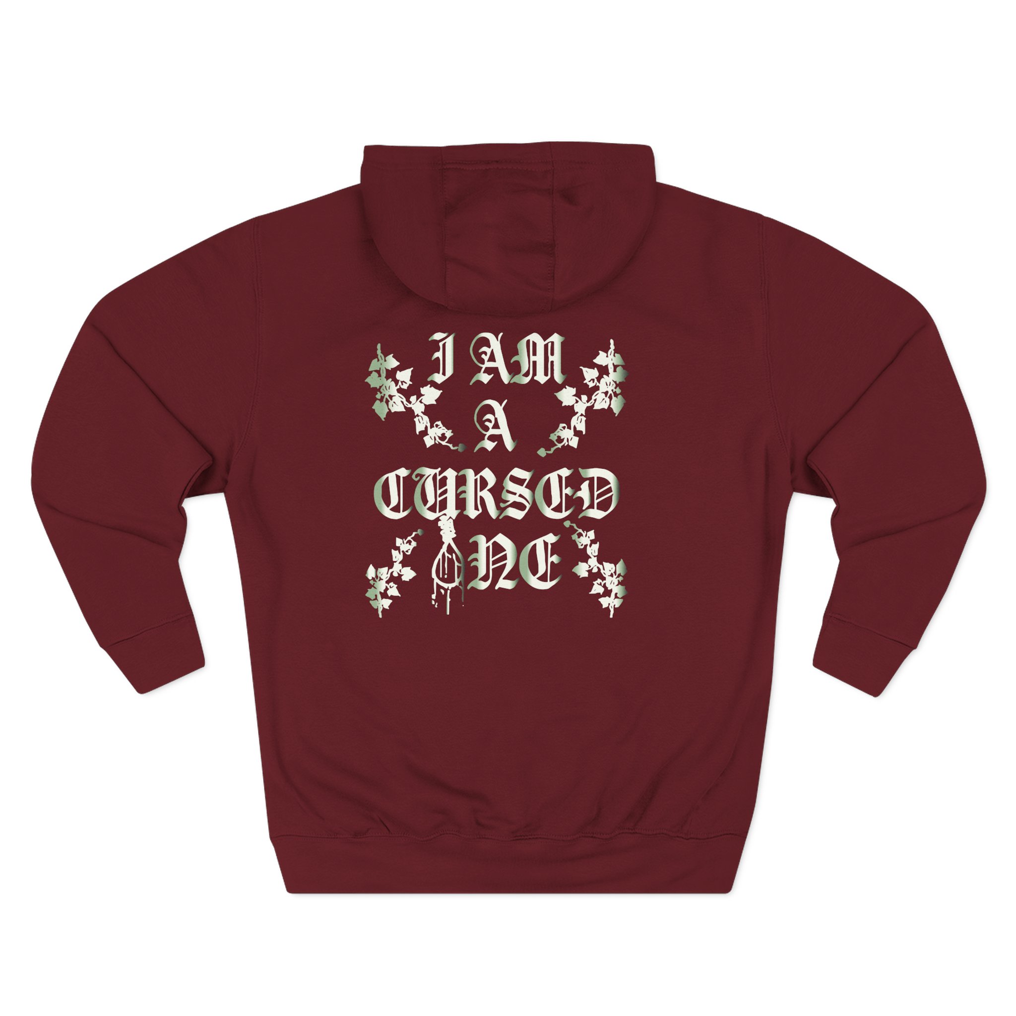 Paleface I Am a Cursed One Three-Panel Fleece Hoodie