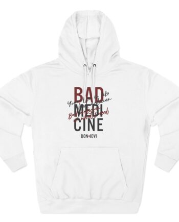 Bon Jovi Bad Medicine Three-Panel Fleece Hoodie