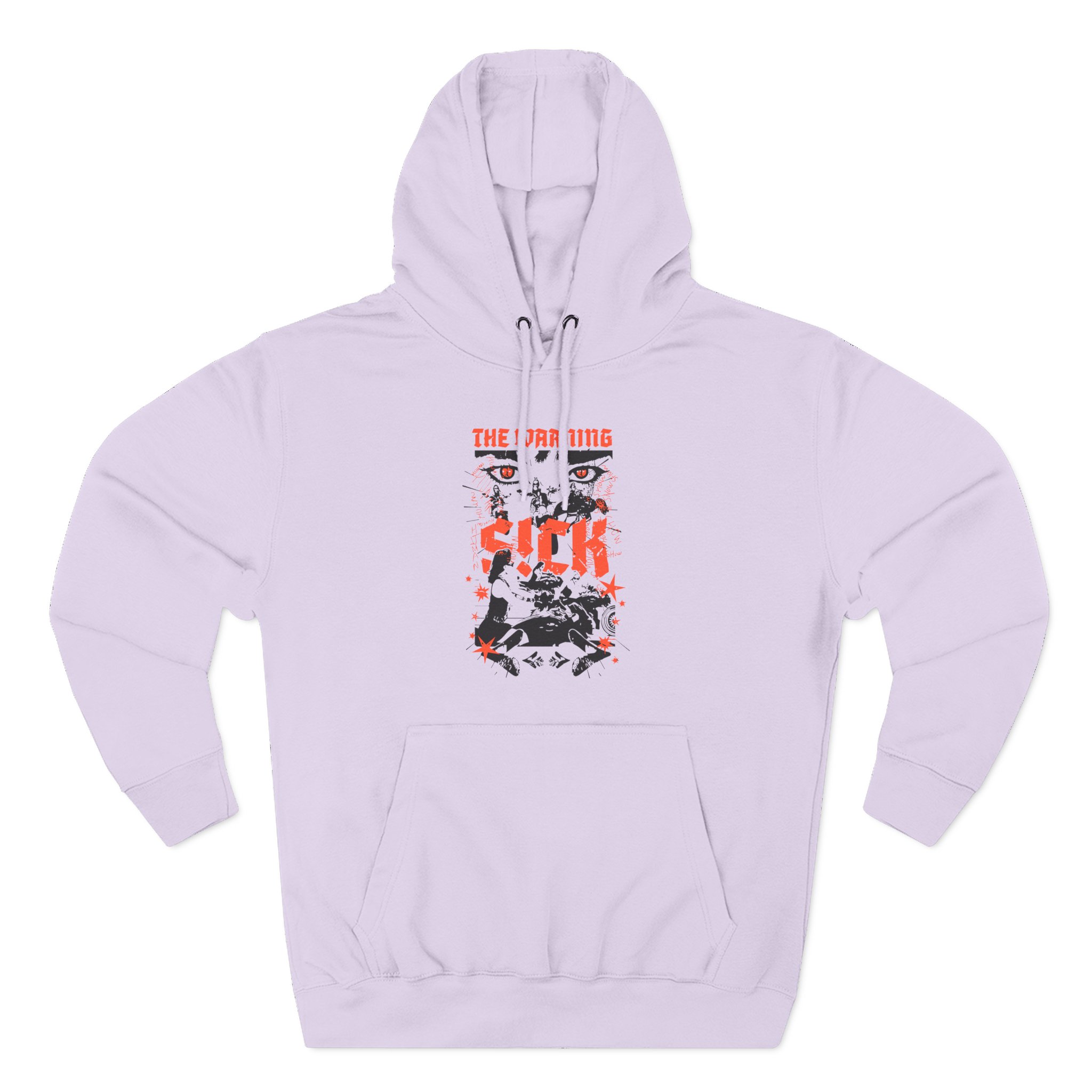 The Warning New S!ck Three-Panel Fleece Hoodie