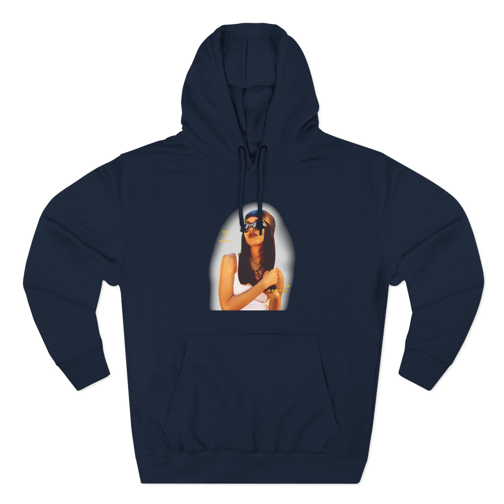 Aaliyah OIAM Portrait Three-Panel Fleece Hoodie