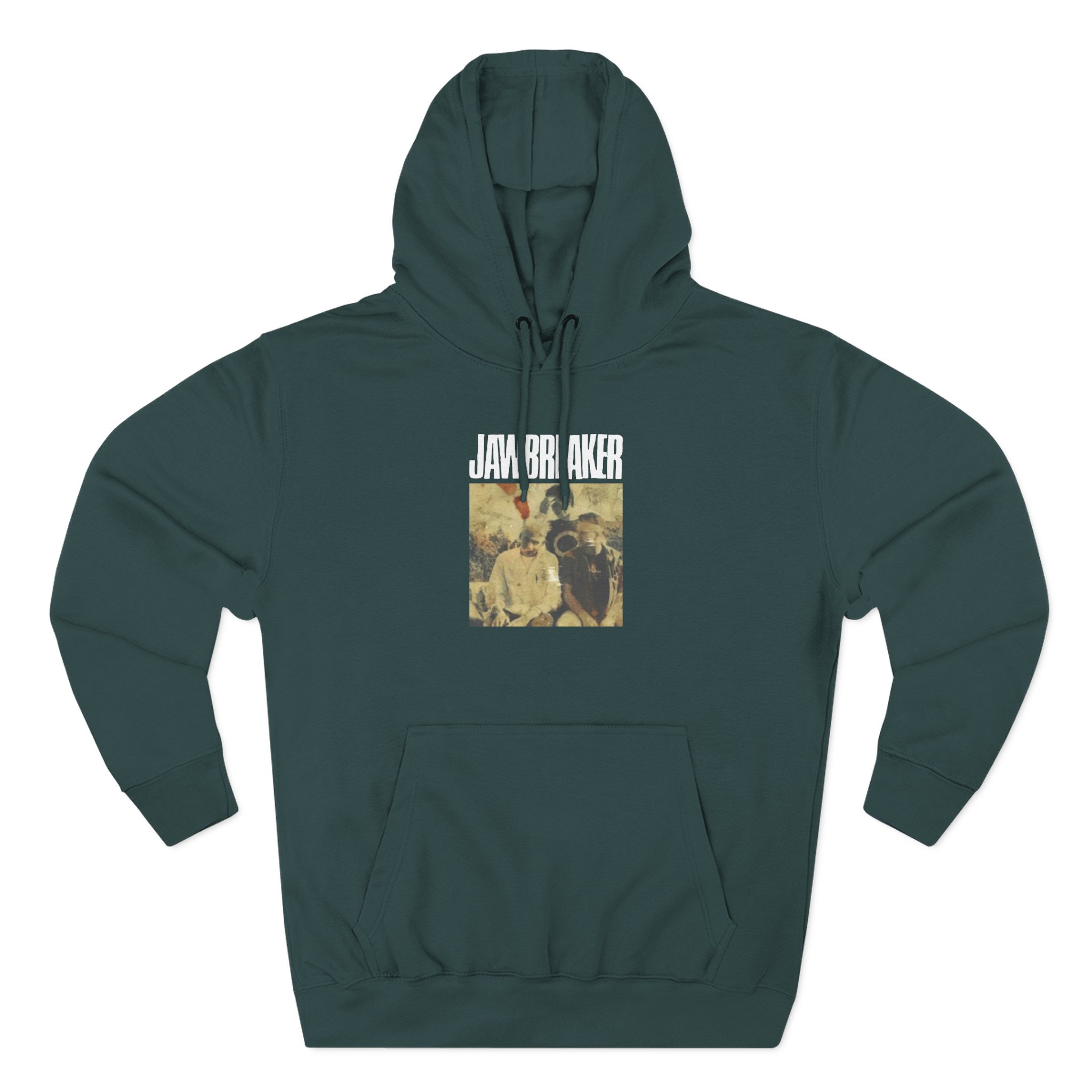 The Smiths Jawbreaker kiss the Bottle Three-Panel Fleece Hoodie