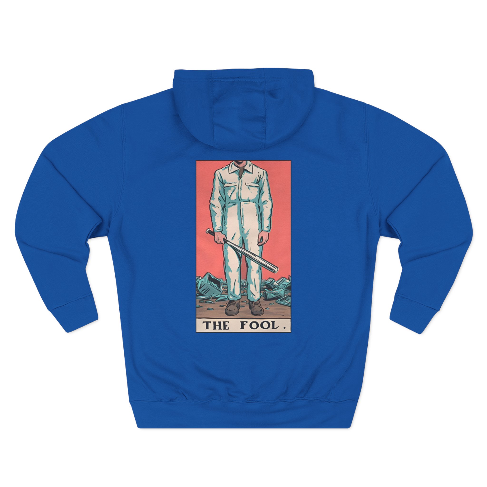 The Early November Tarot Card Three-Panel Fleece Hoodie