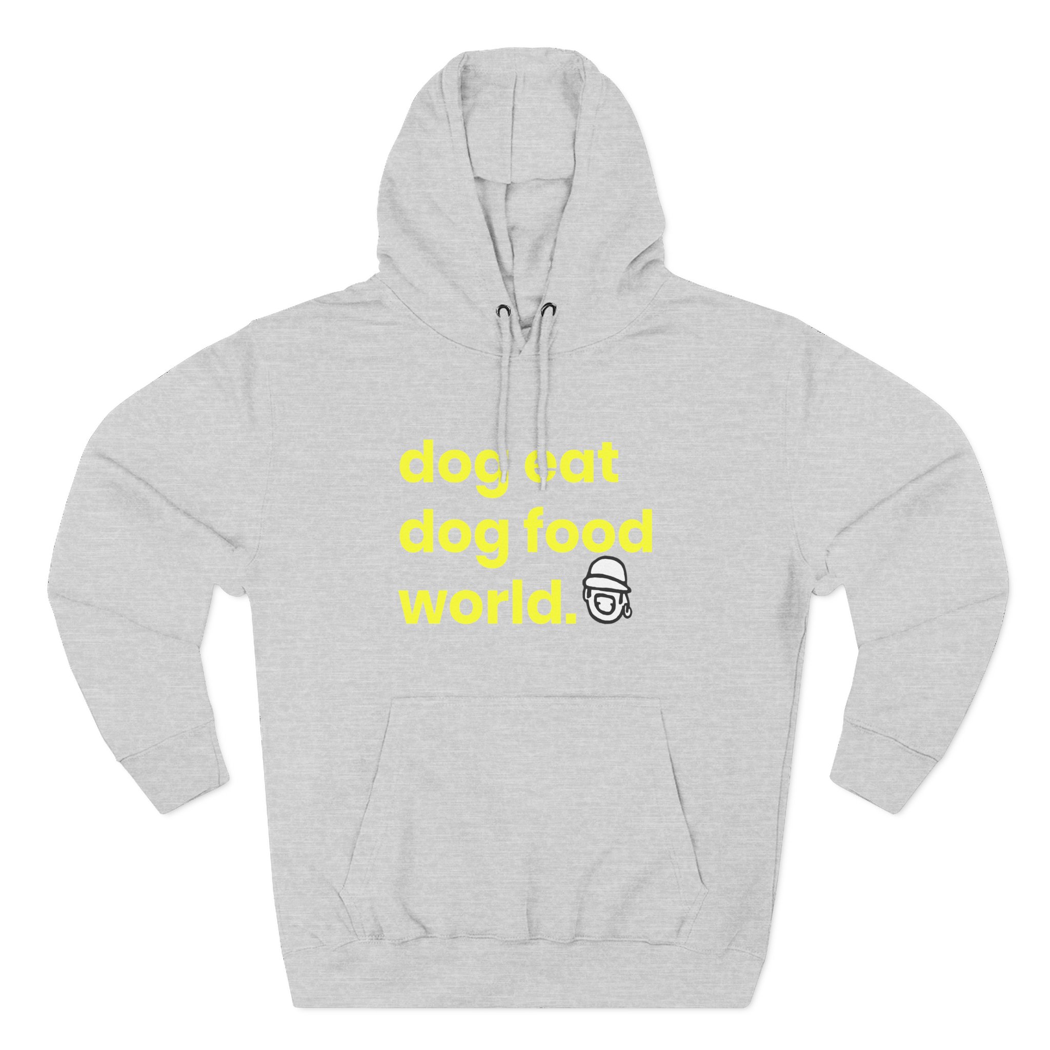 Niko B Dog Eat Dog Food World Three-panel Fleece Hoodie