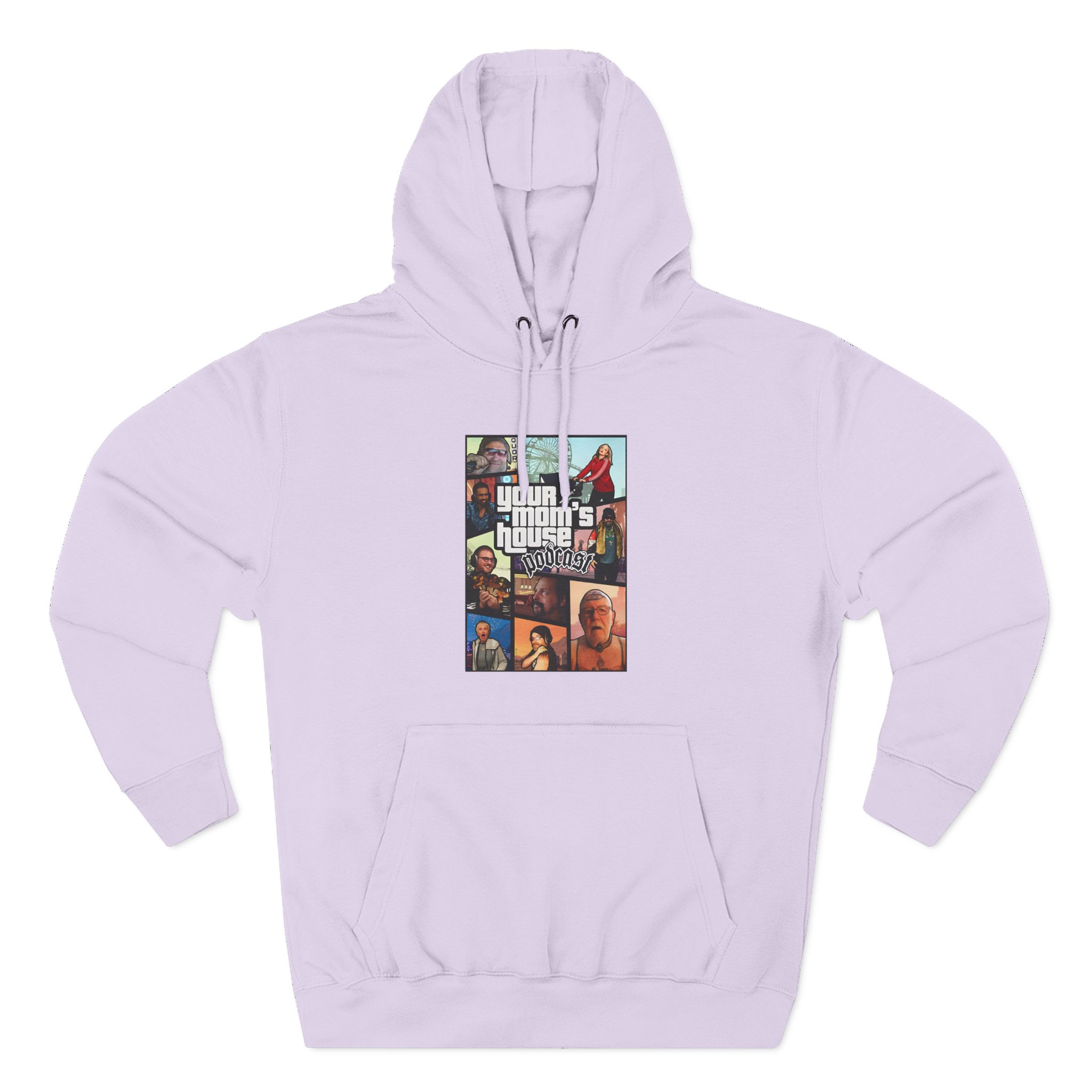 Ymh GTA Three-Panel Fleece Hoodie