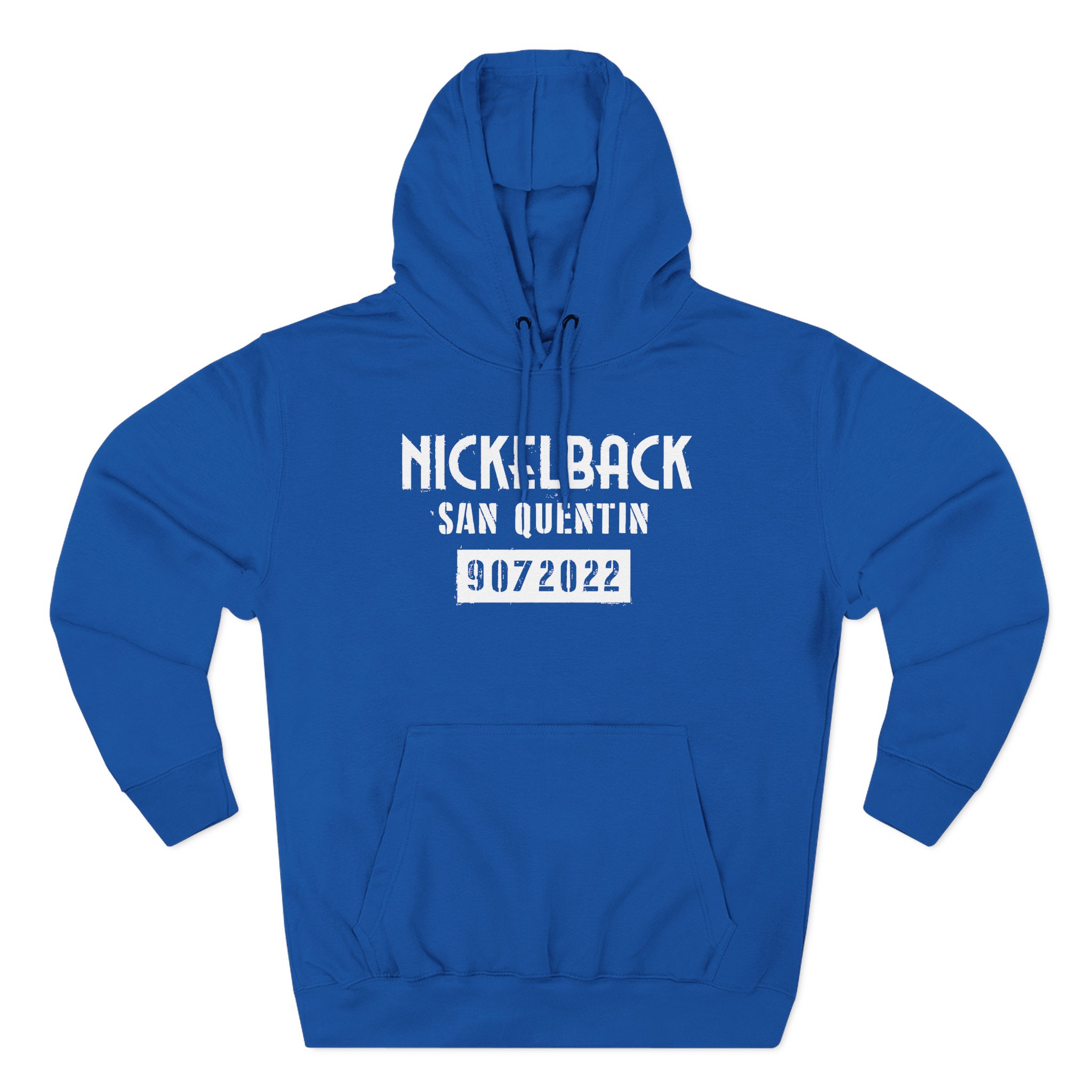 Nickelback San Quentin Three-Panel Fleece Hoodie