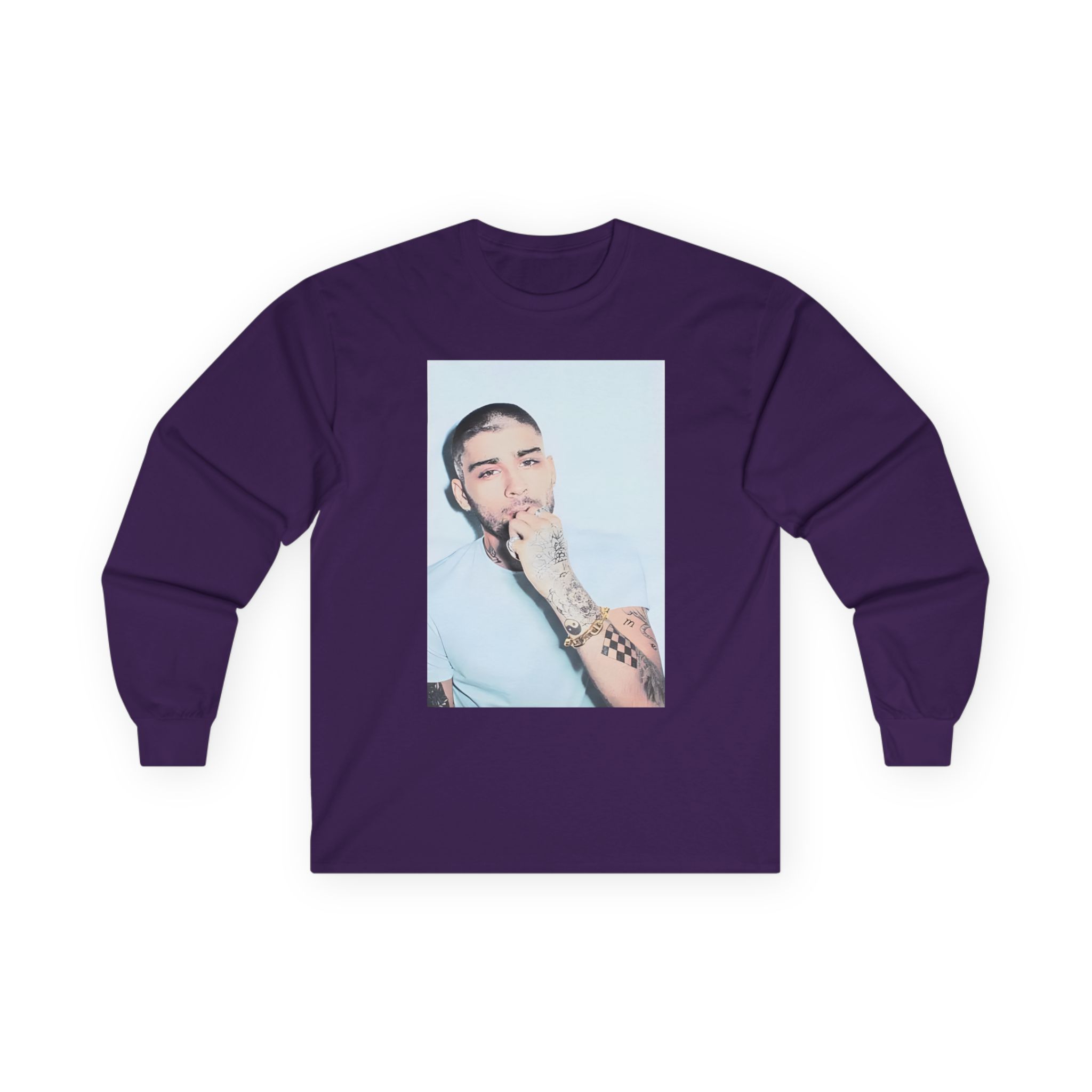 Zayn Malik Photo Unisex Ultra Cotton Long Sleeve Tee