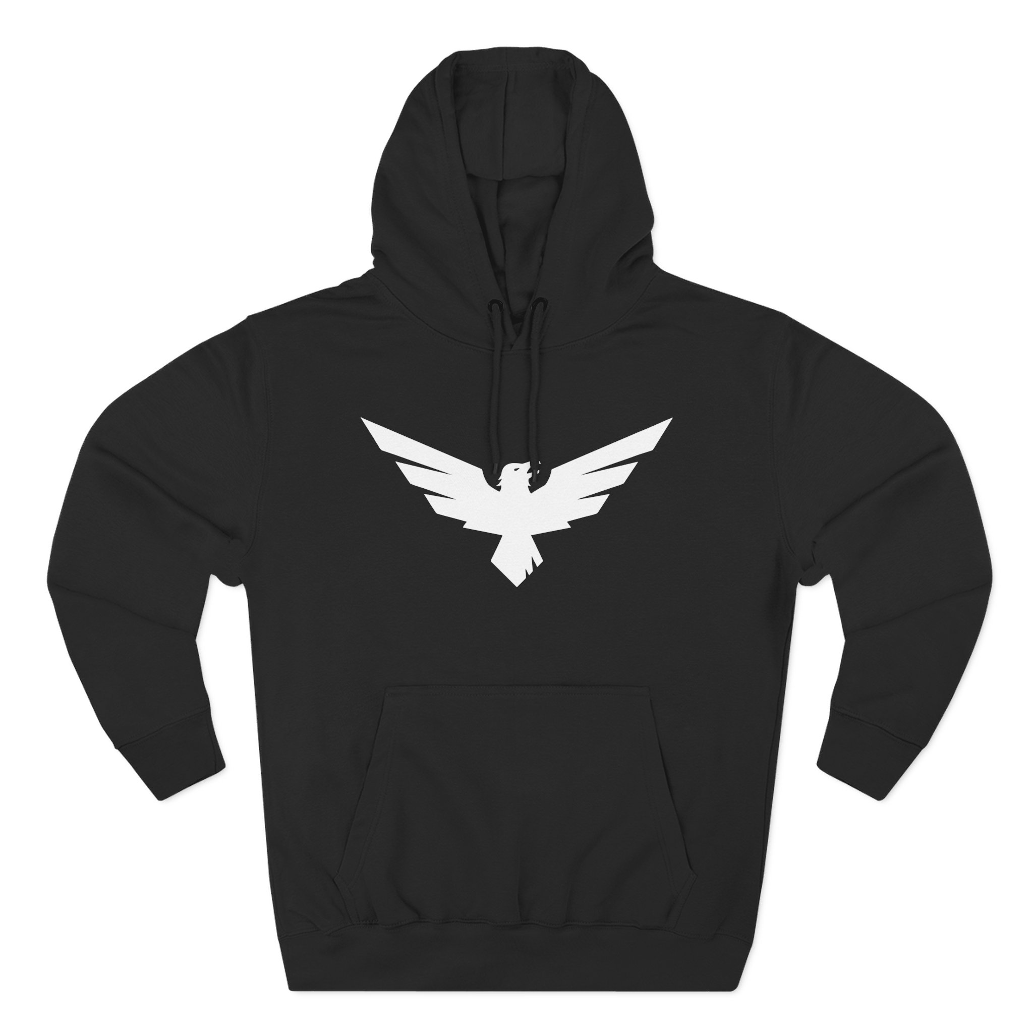 Carolina Royal Ravens Three-Panel Fleece Hoodie