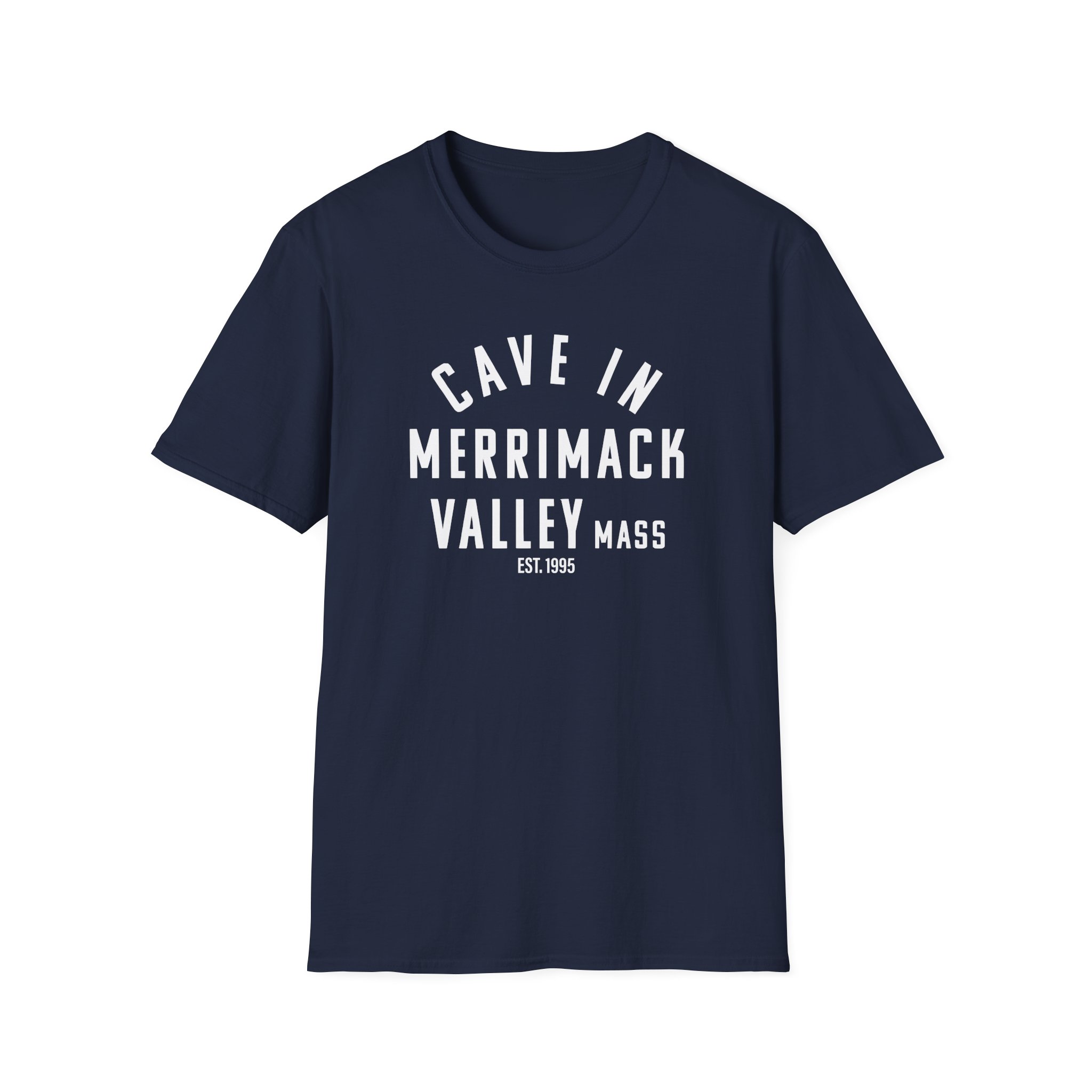 Cave in Merrimack Valley Unisex Softstyle T-Shirt