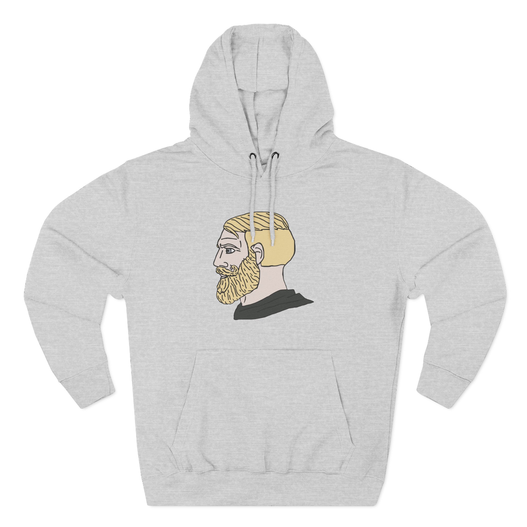 Chad Chad Yes Chad Three-Panel Fleece Hoodie