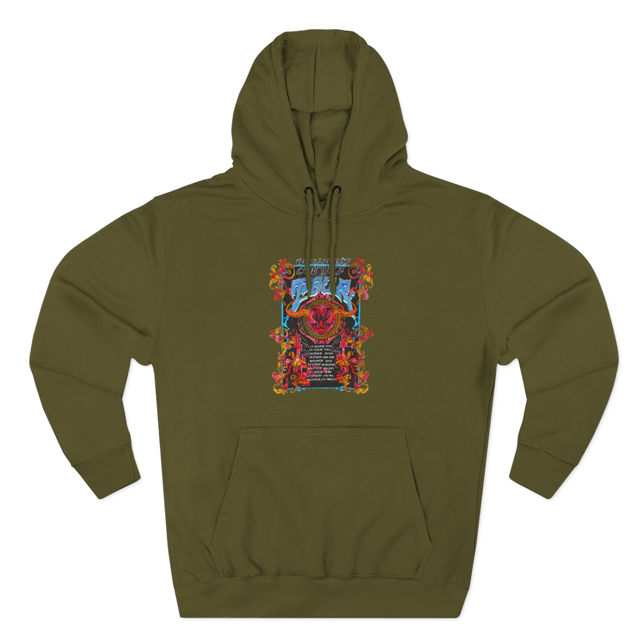Zeds Dead Three-Panel Fleece Hoodie
