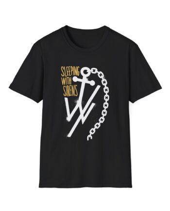 Sleeping With Sirens Anchor Chain Unisex Softstyle T-Shirt