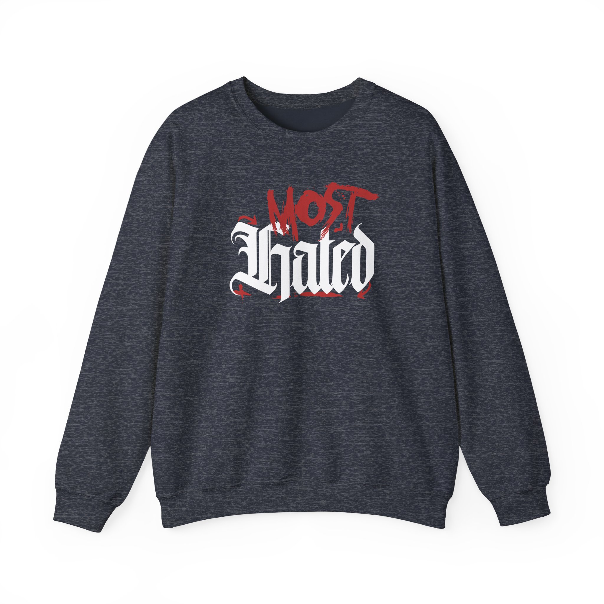 Fredo Bang Most Hated Unisex Heavy Blendâ„¢ Crewneck Sweatshirt