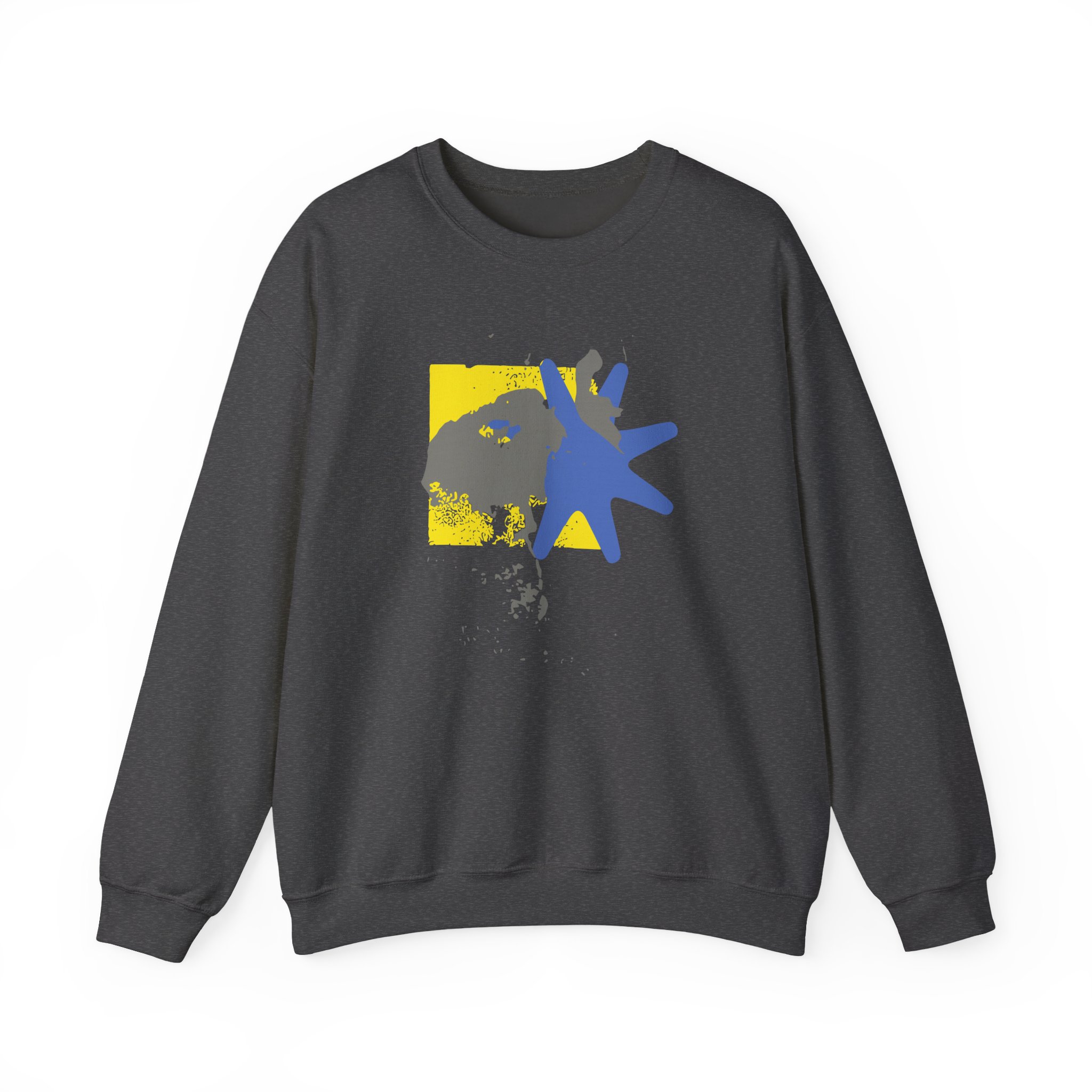 Foxing Shapes Unisex Heavy Blendâ„¢ Crewneck Sweatshirt