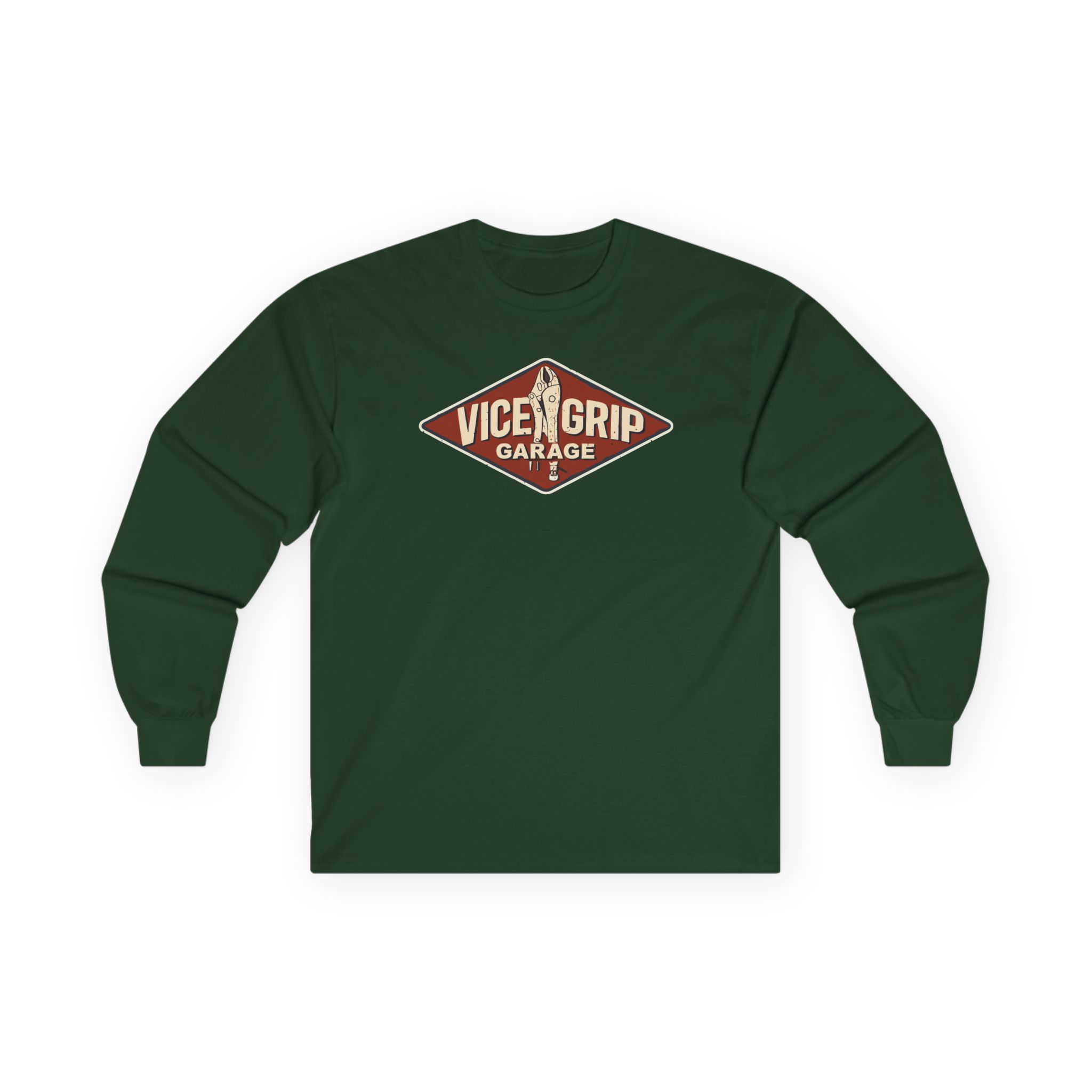 Vicegripgarage Garage Sign Unisex Ultra Cotton Long Sleeve Tee