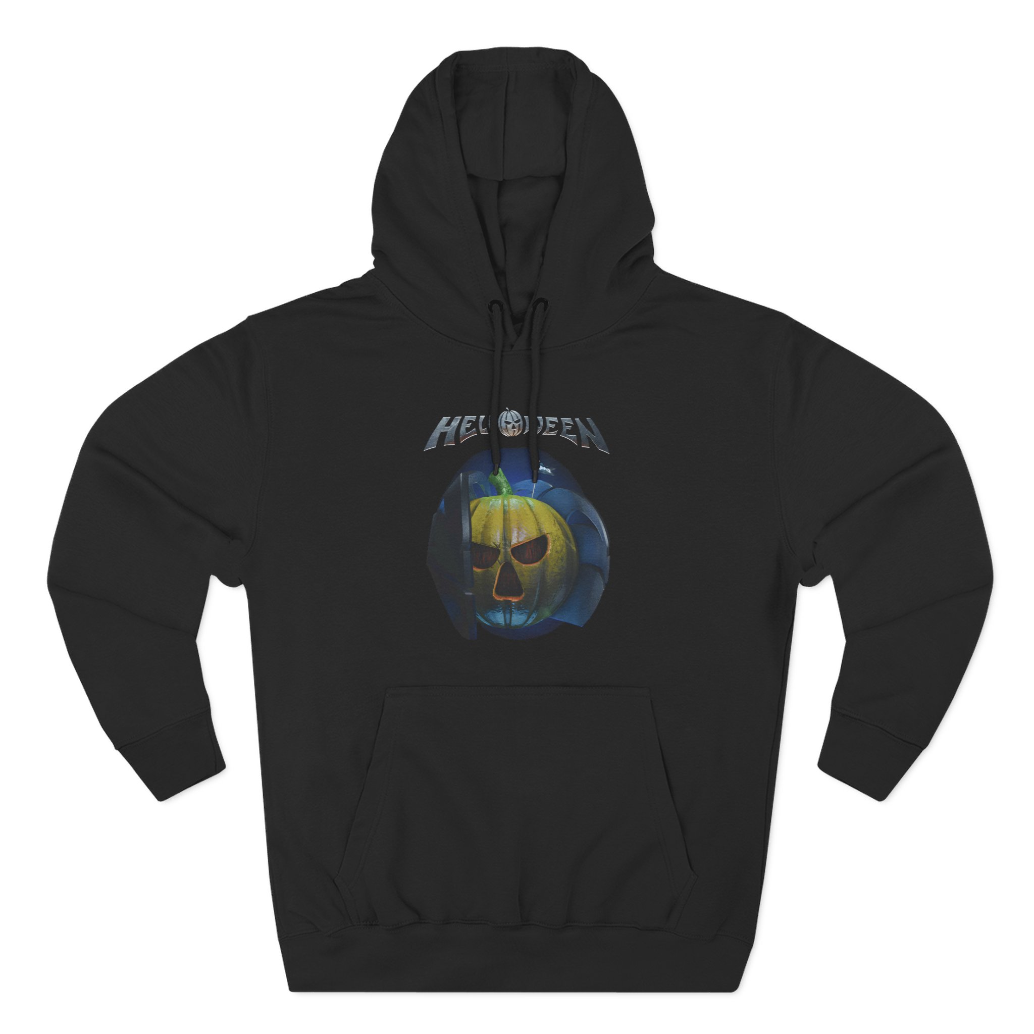 Helloween United Forces Pumpkin Three-Panel Fleece Hoodie