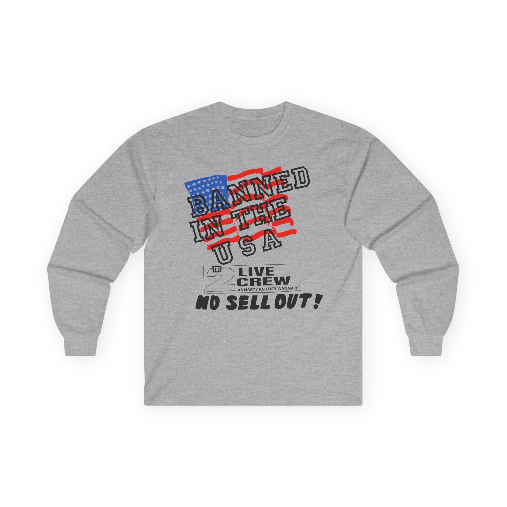 2 Live Crew Banned in the U.s.a. Luke Records Unisex Ultra Cotton Long Sleeve Tee