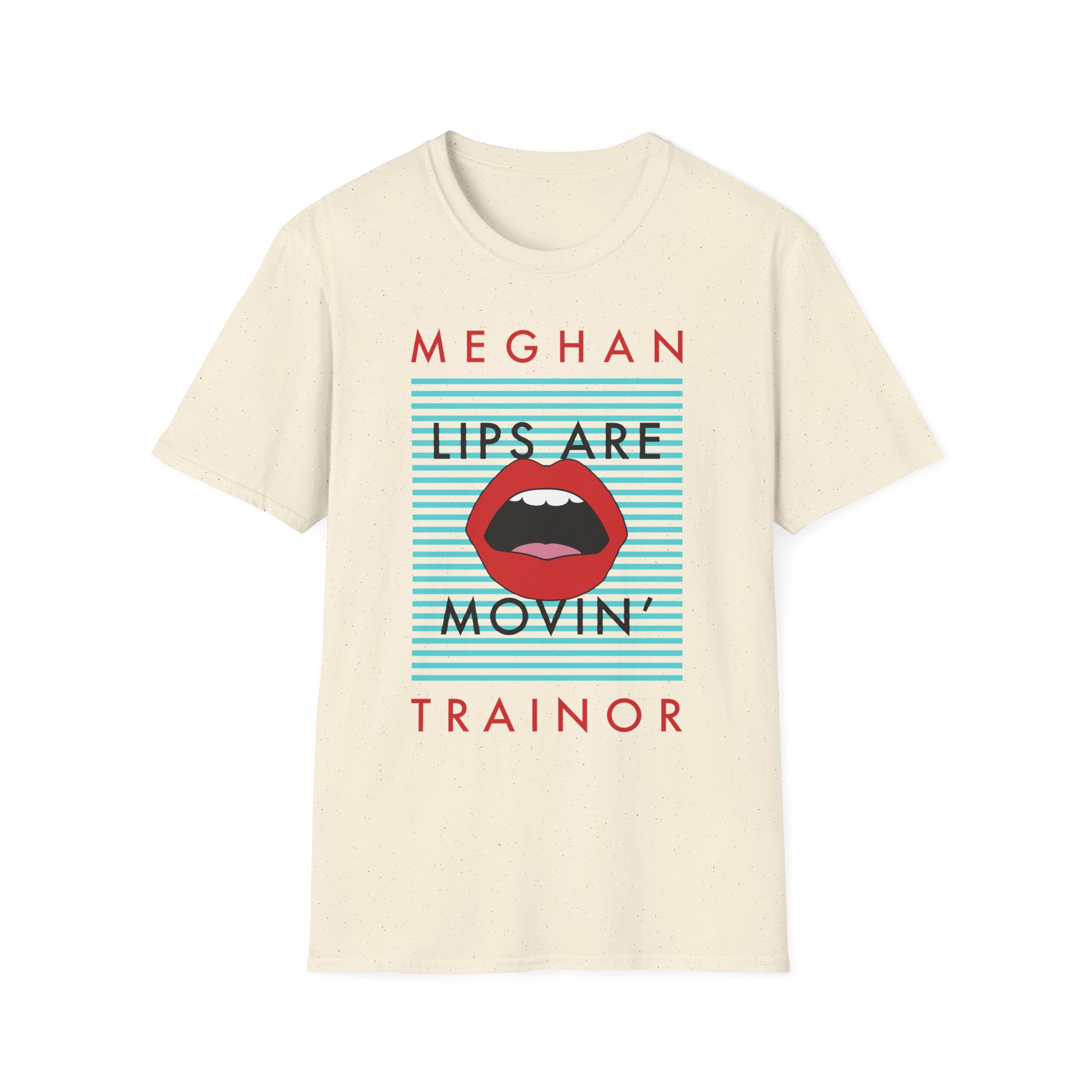 Meghan Trainor Lips Are Movin’ Unisex Softstyle T-Shirt