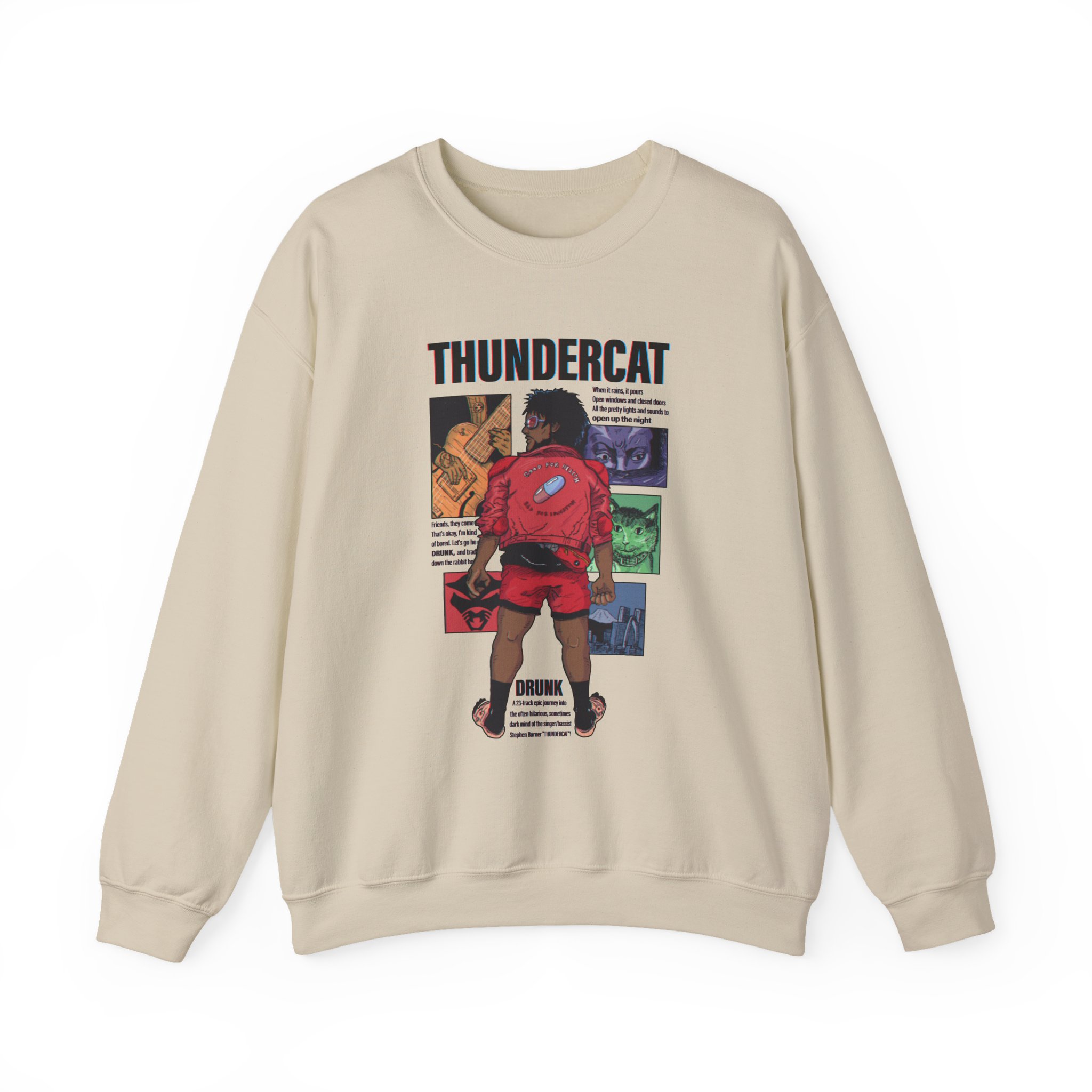 Thundercat Manga Unisex Heavy Blendâ„¢ Crewneck Sweatshirt