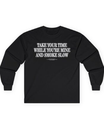 Joshua Bassett Smoke Slow Unisex Ultra Cotton Long Sleeve Tee