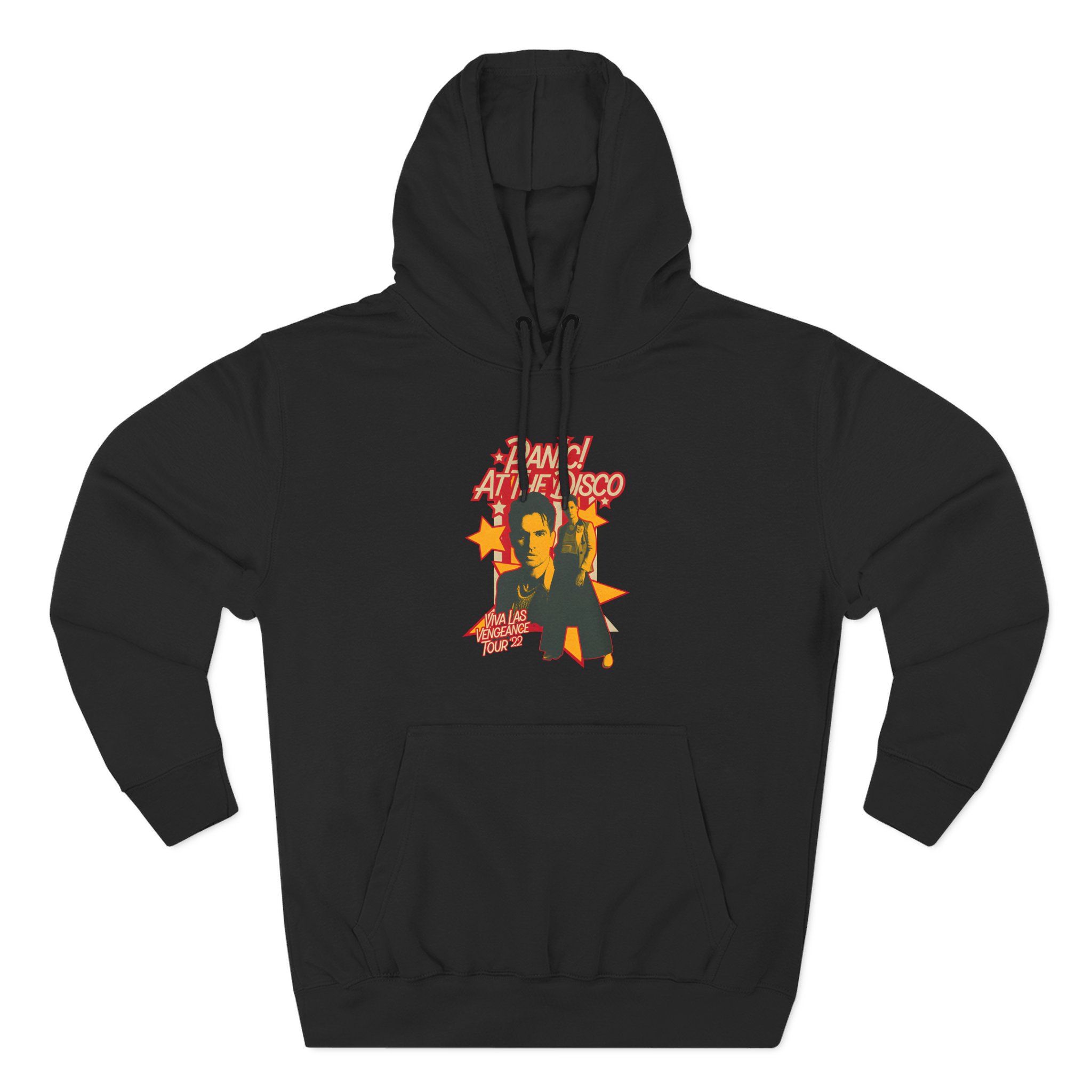 Panic at the Disco Stars Dark Three-Panel Fleece Hoodie
