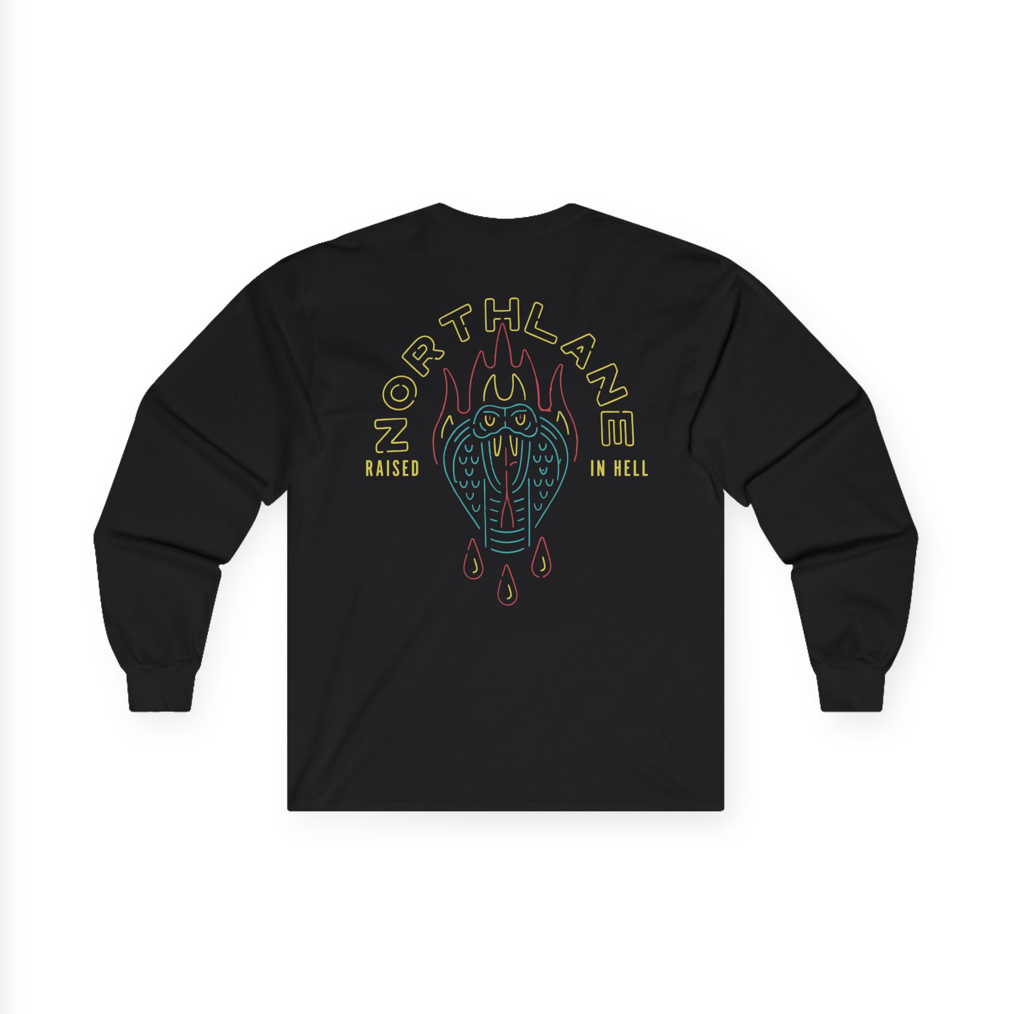 Northlane Raised in Hell Unisex Ultra Cotton Long Sleeve Tee
